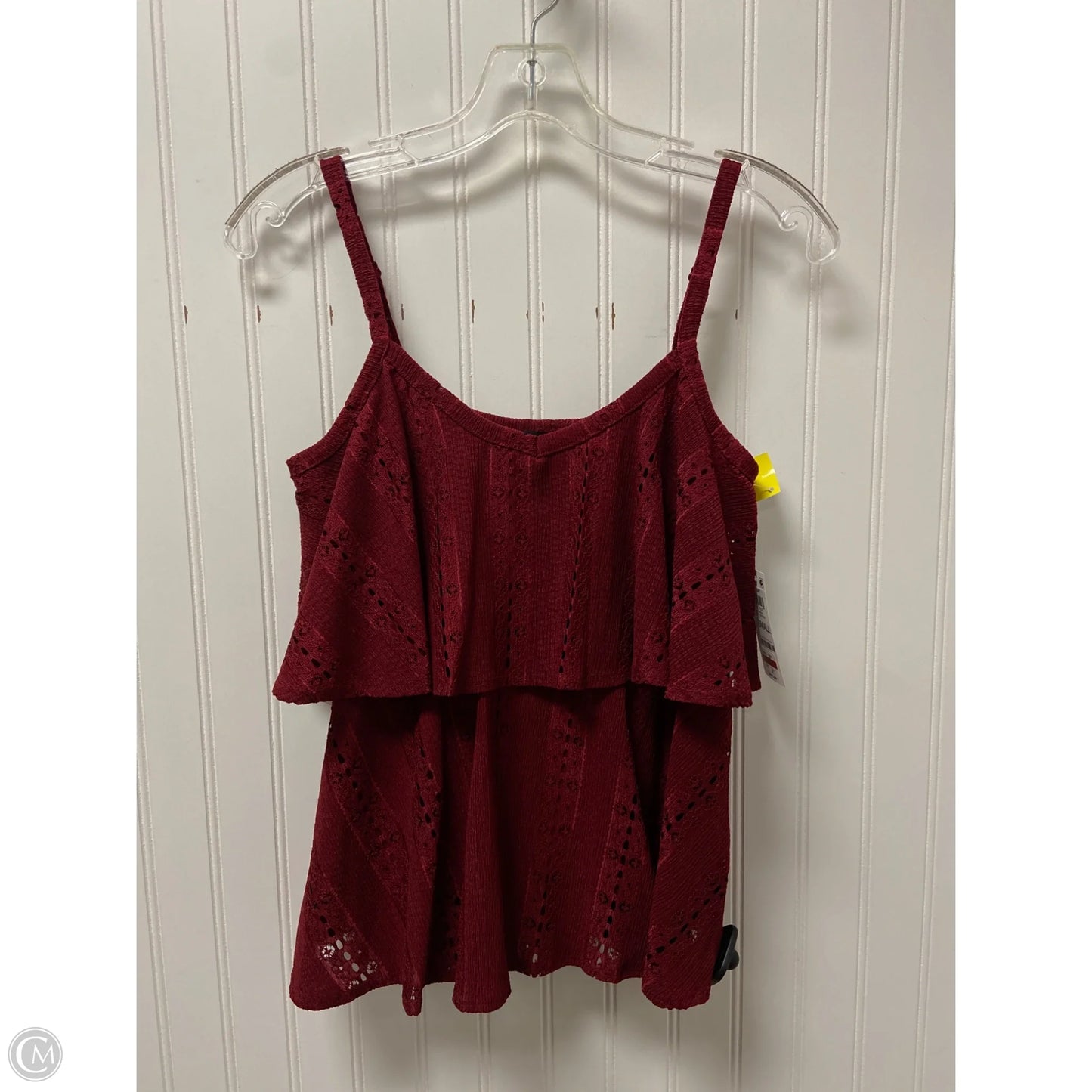 Top Sleeveless By Inc In Red, Size: Xs