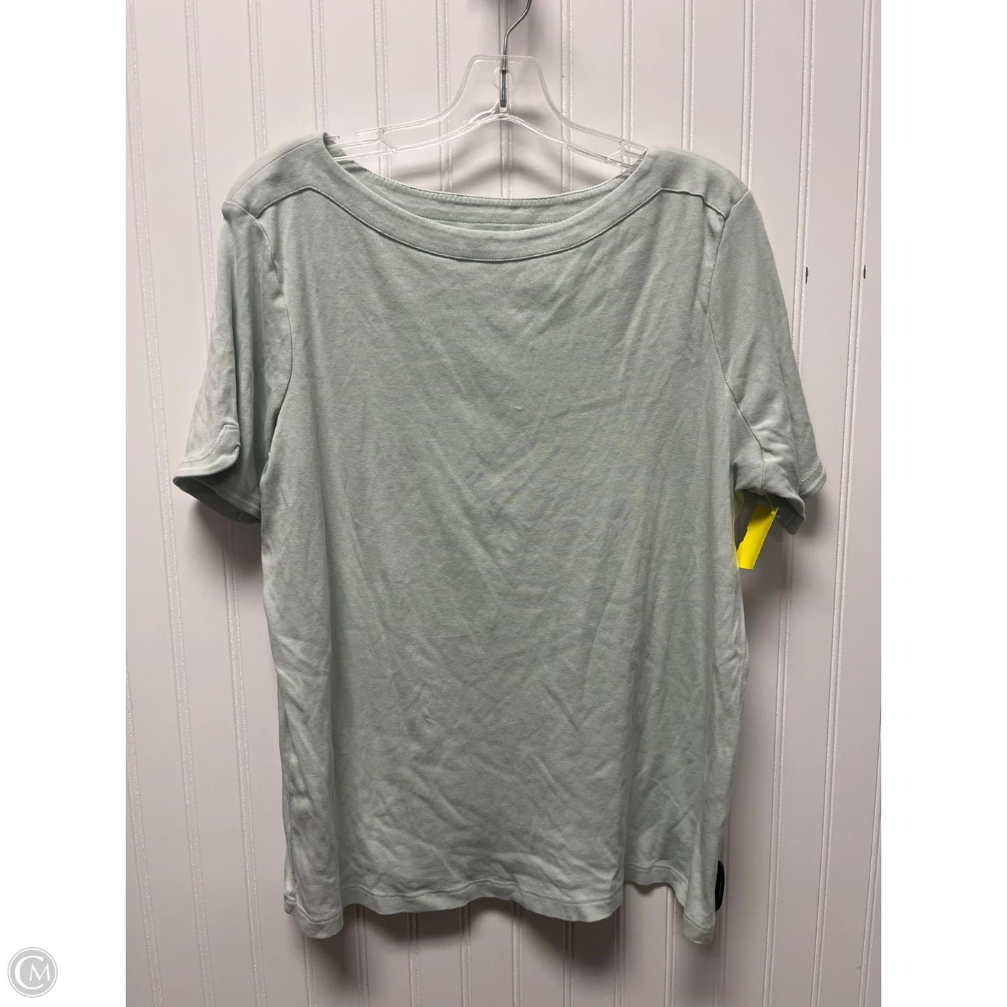 Top Short Sleeve Basic By Chicos In Green, Size: Xl