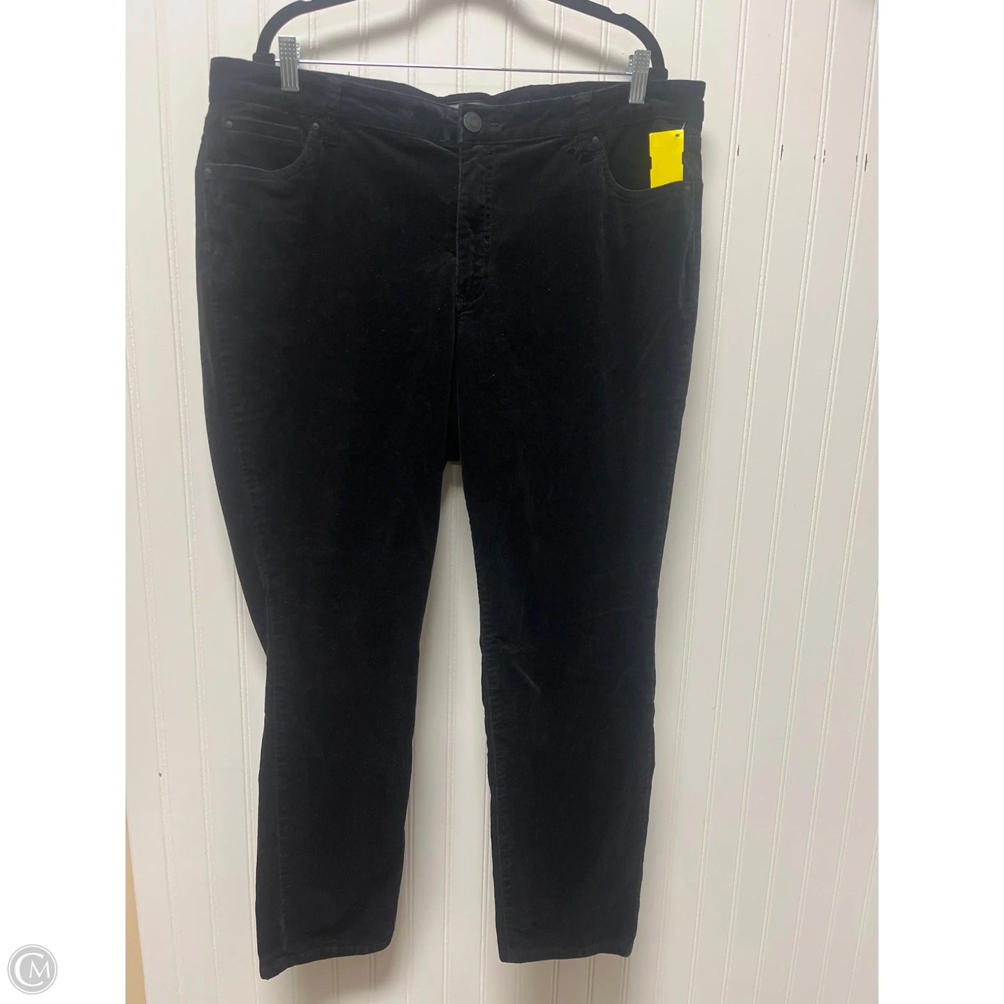 Pants Corduroy By Kut In Black, Size: 18