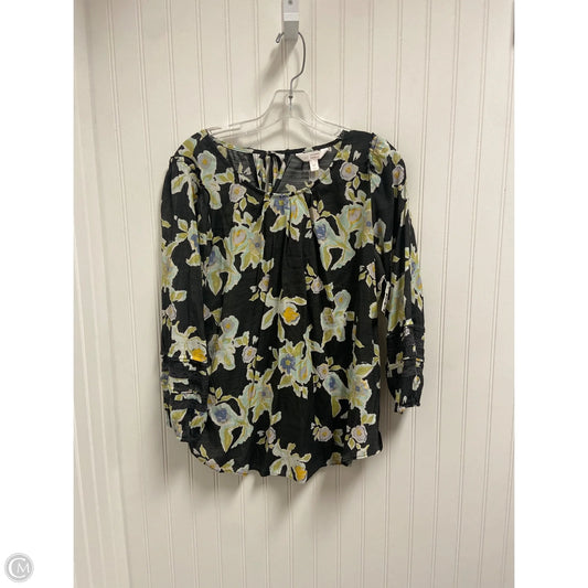 Top Long Sleeve By Lc Lauren Conrad In Grey, Size: M