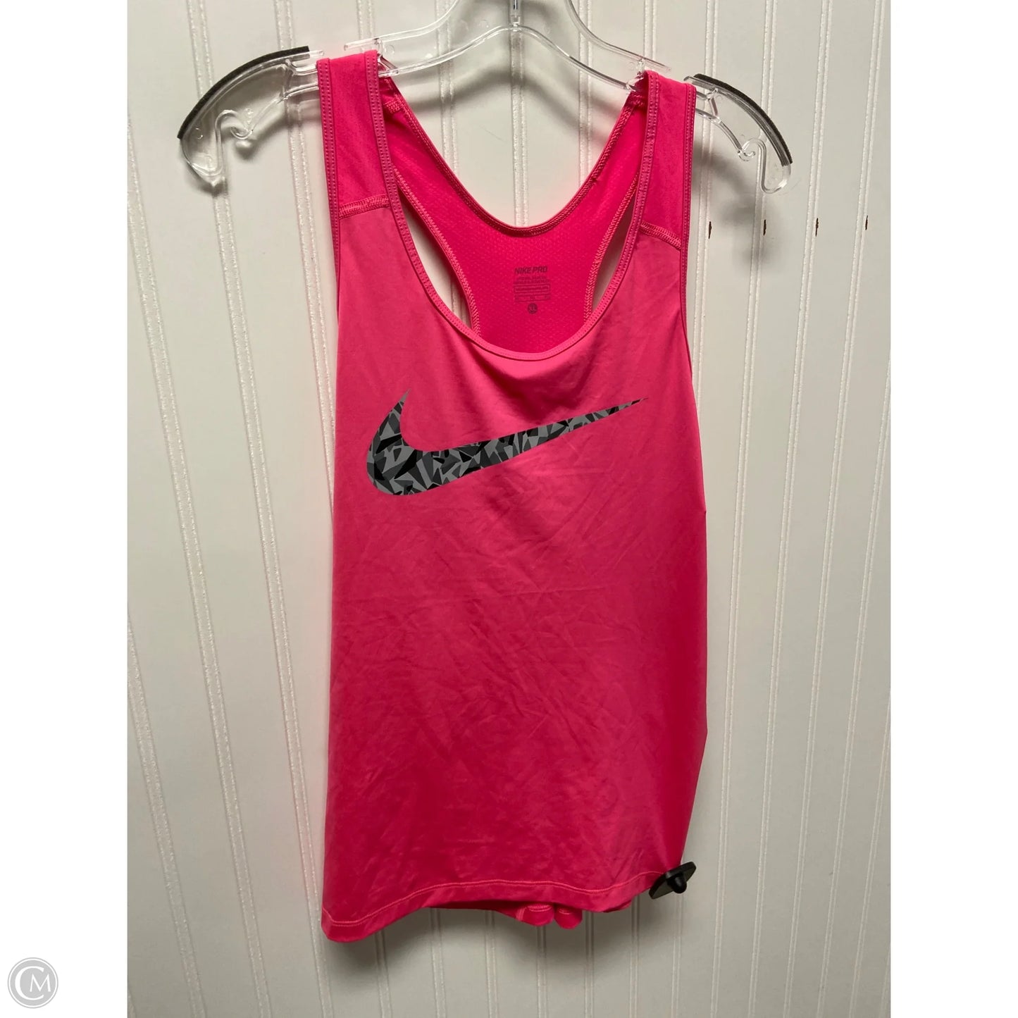 Athletic Tank Top By Nike In Pink, Size: Xl