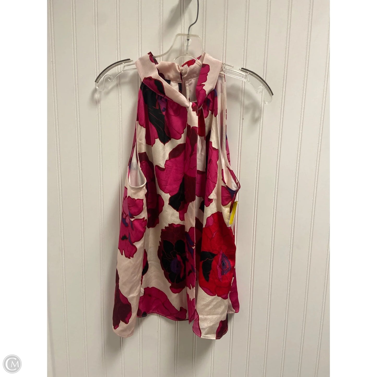 Top Sleeveless By Talbots In Floral Print, Size: Xl