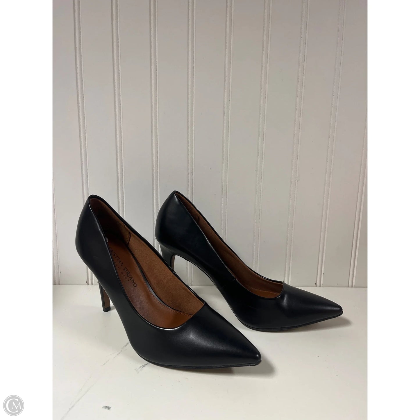 Shoes Heels Stiletto By Christian Siriano In Black, Size: 7.5