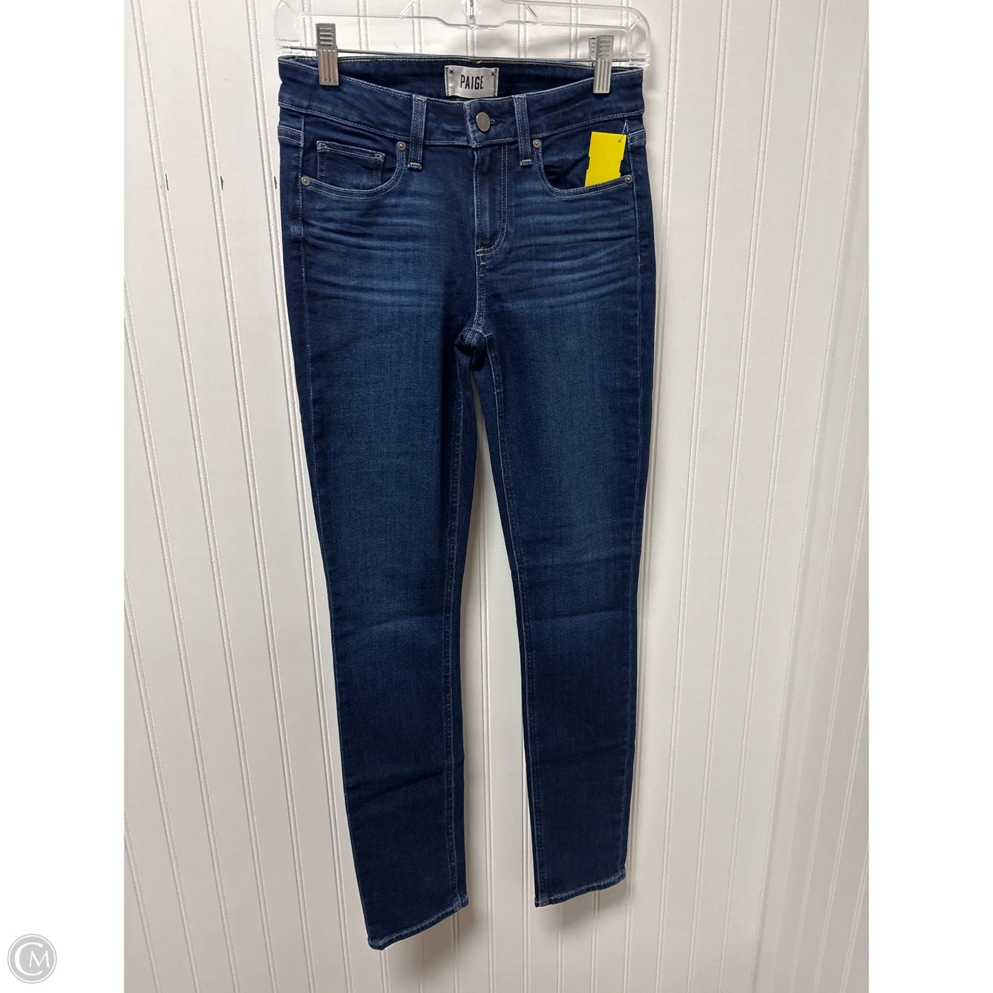 Jeans Skinny By Paige In Blue Denim, Size: 2