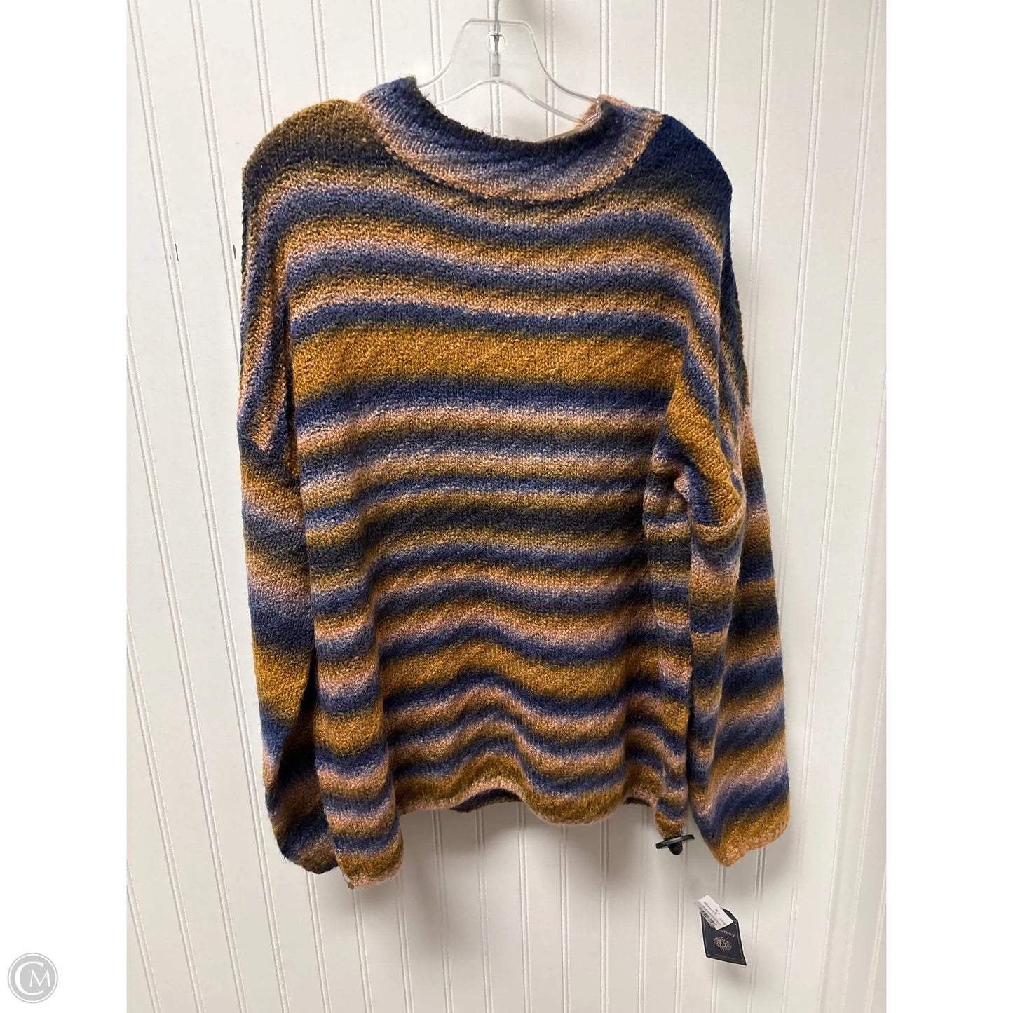 Sweater By Democracy In Blue & Brown, Size: Xl