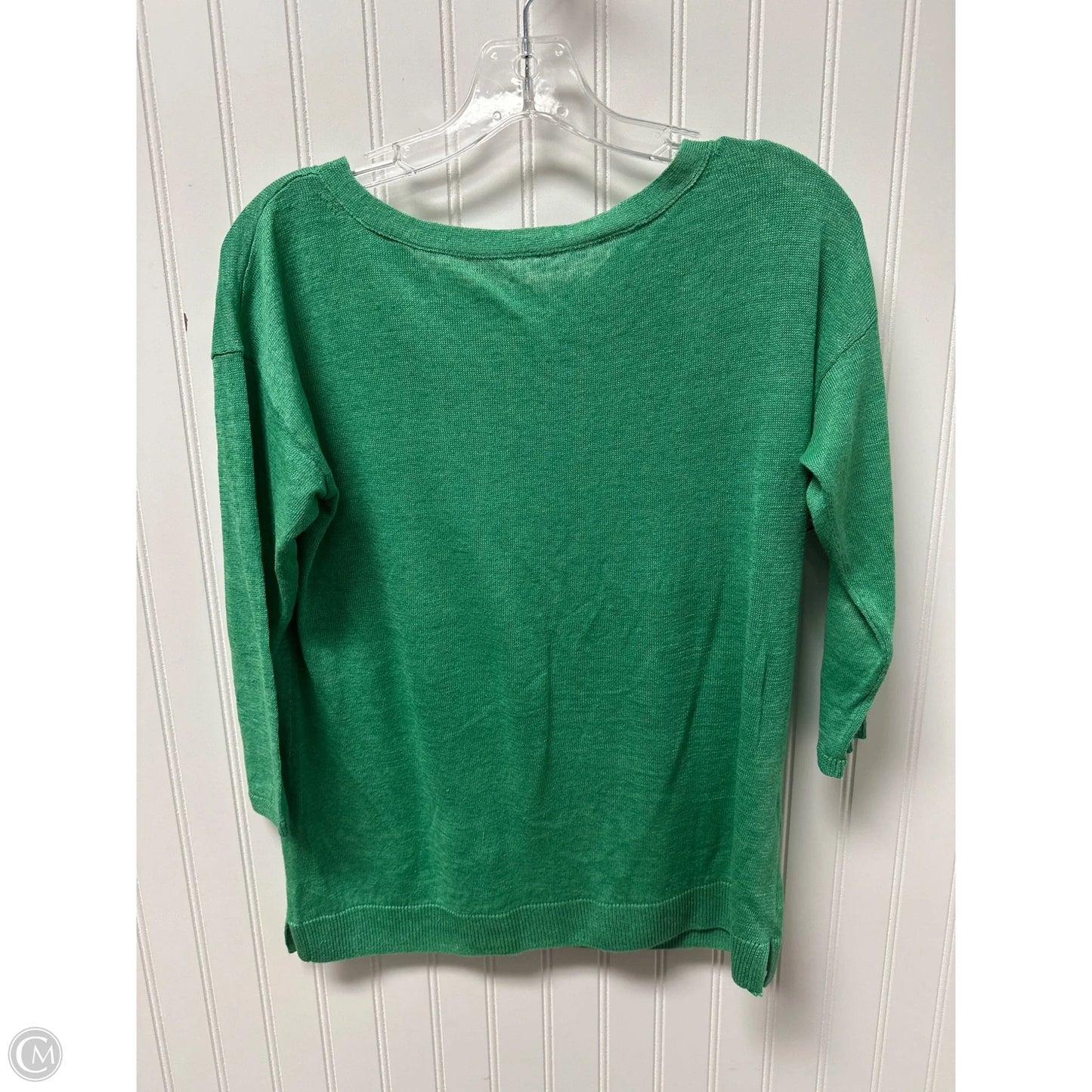 Top Long Sleeve By Talbots In Green, Size: Sp