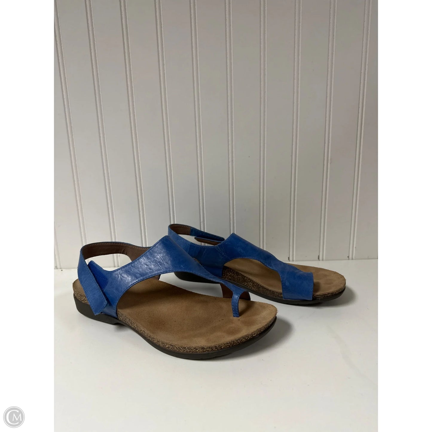 Sandals Flip Flops By Dansko In Blue, Size: 8.5