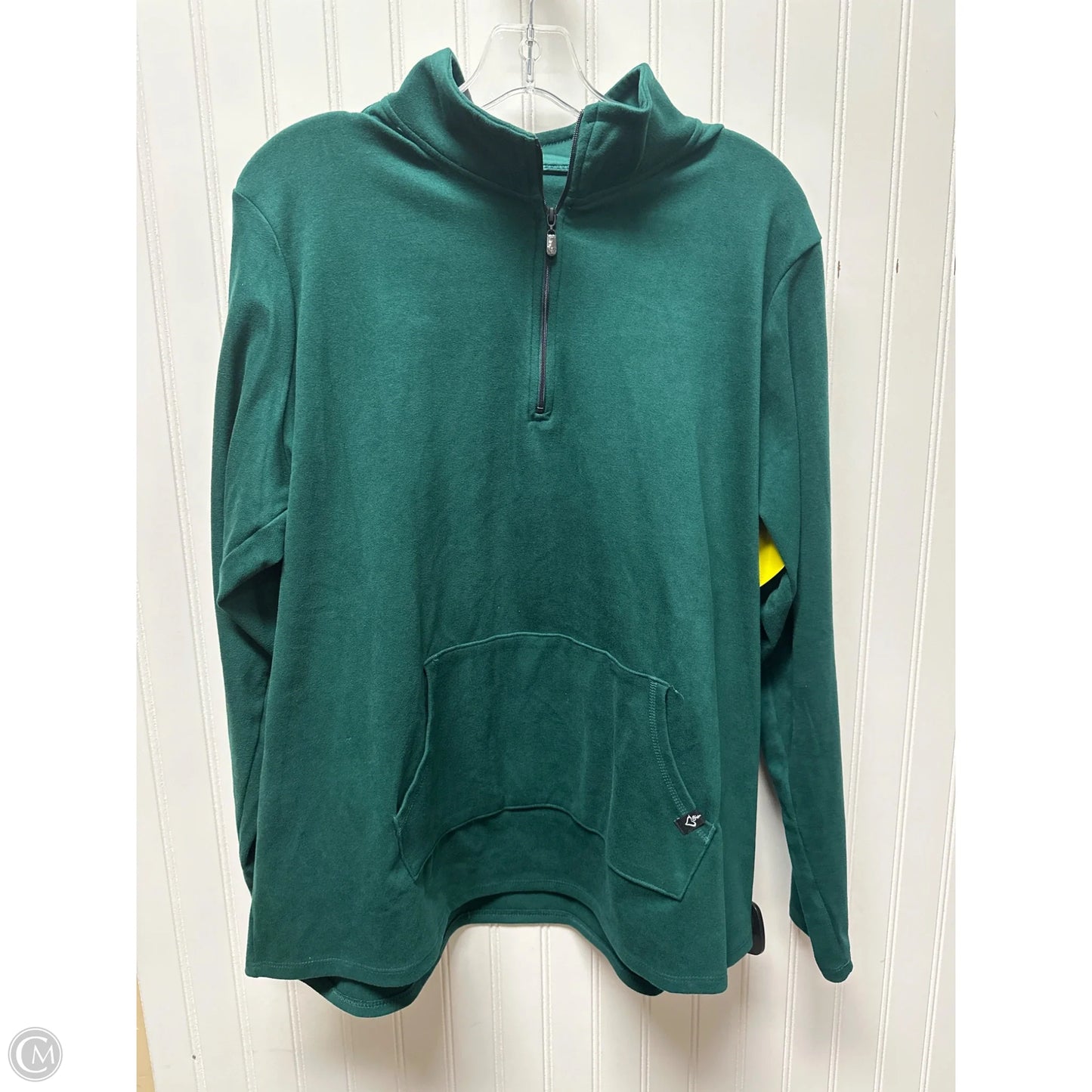 Sweatshirt Collar By Torrid In Green, Size: 2x