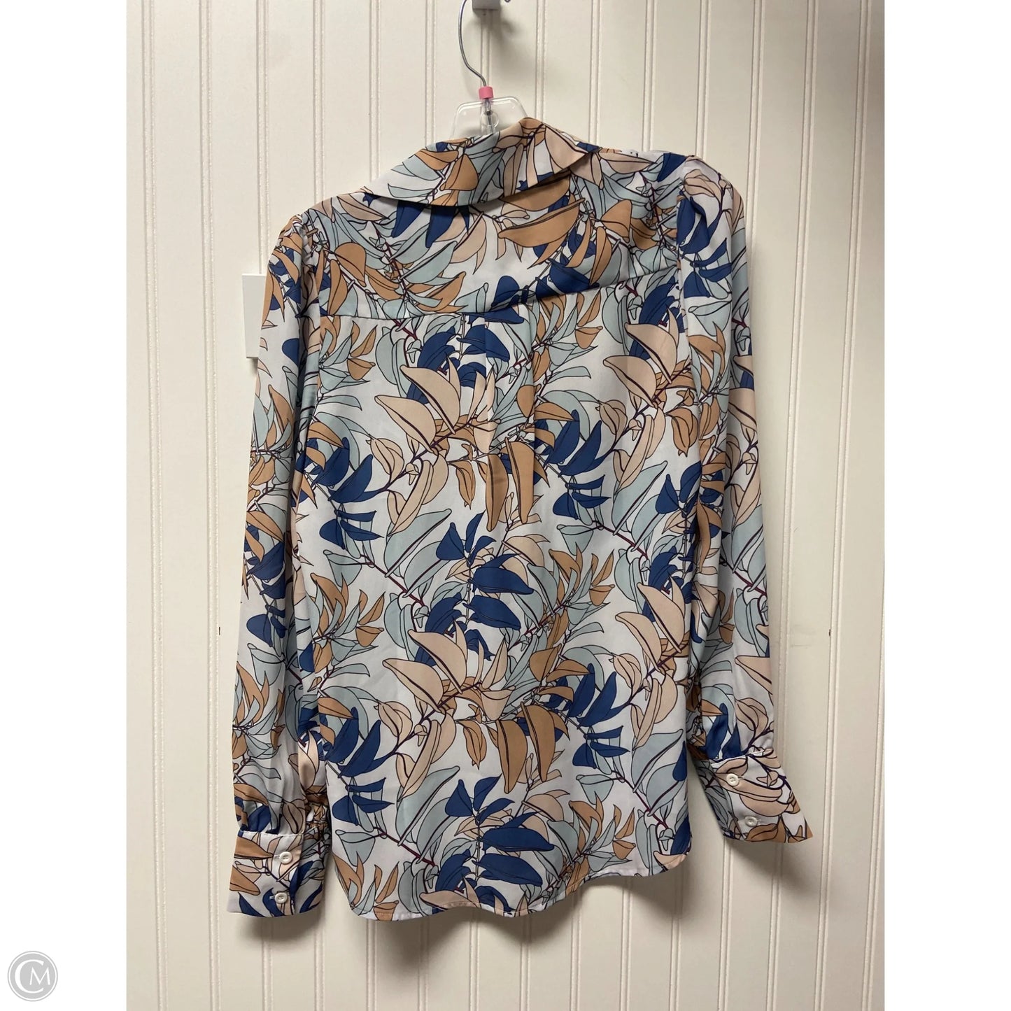 Top Long Sleeve By Bohme In Multi-colored, Size: Xs