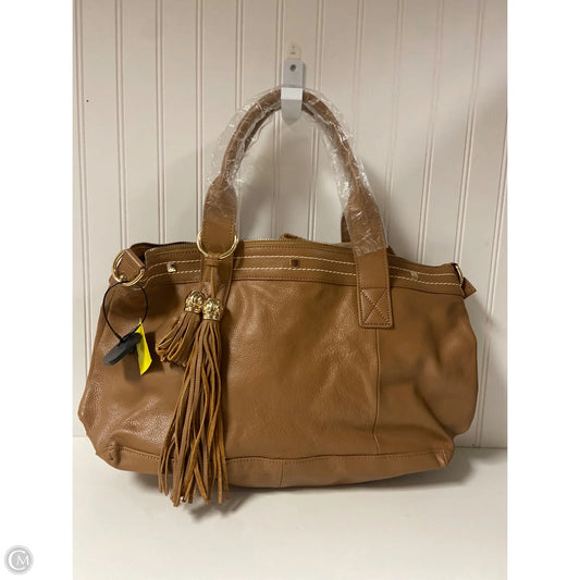 Handbag Leather By Clothes Mentor, Size: Large
