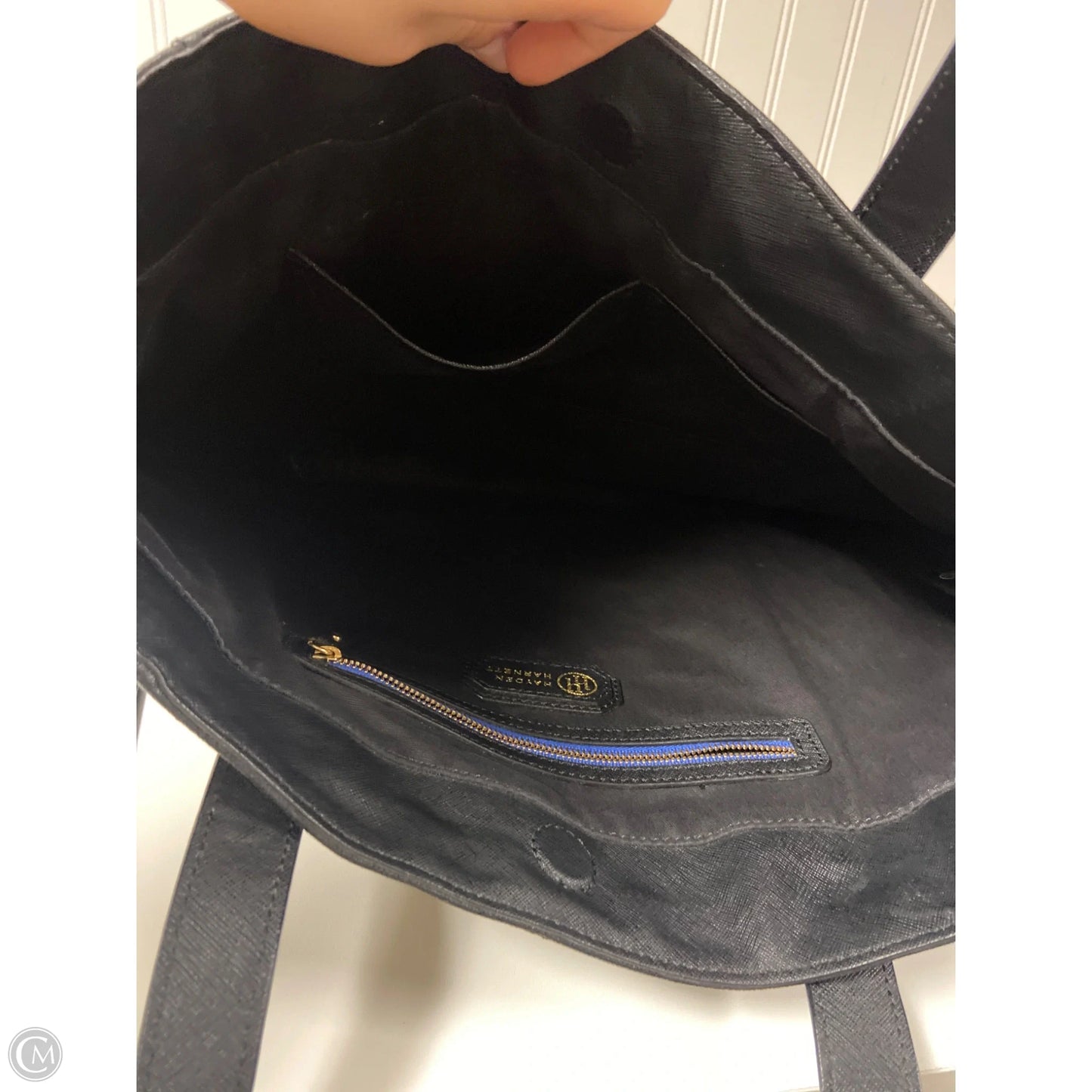 Handbag Leather By Hayden Harnett, Size: Large