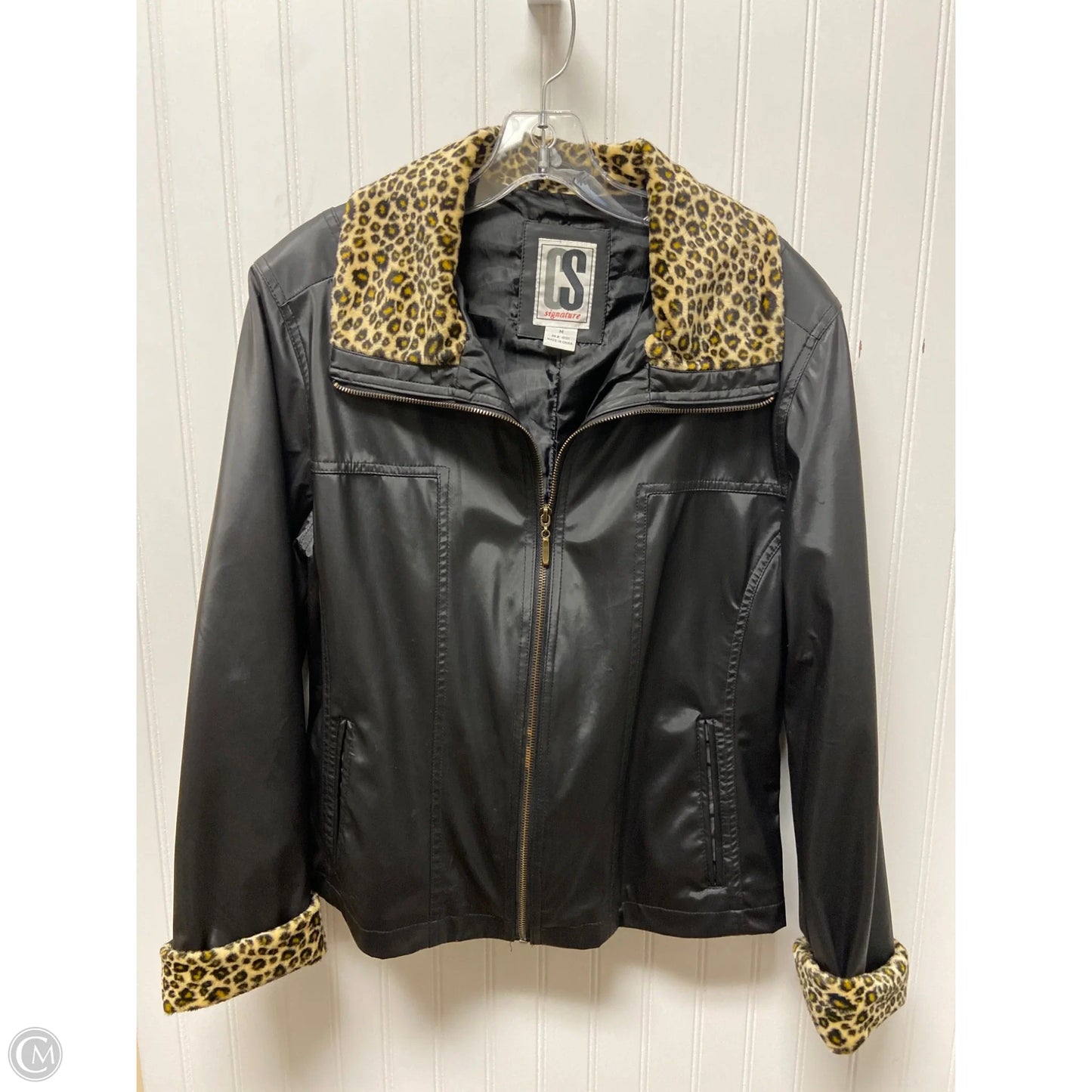 Jacket Other By Signature Collection In Black, Size: M