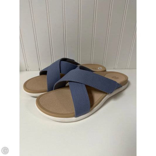 Sandals Flats By Abeo In Blue, Size: 10