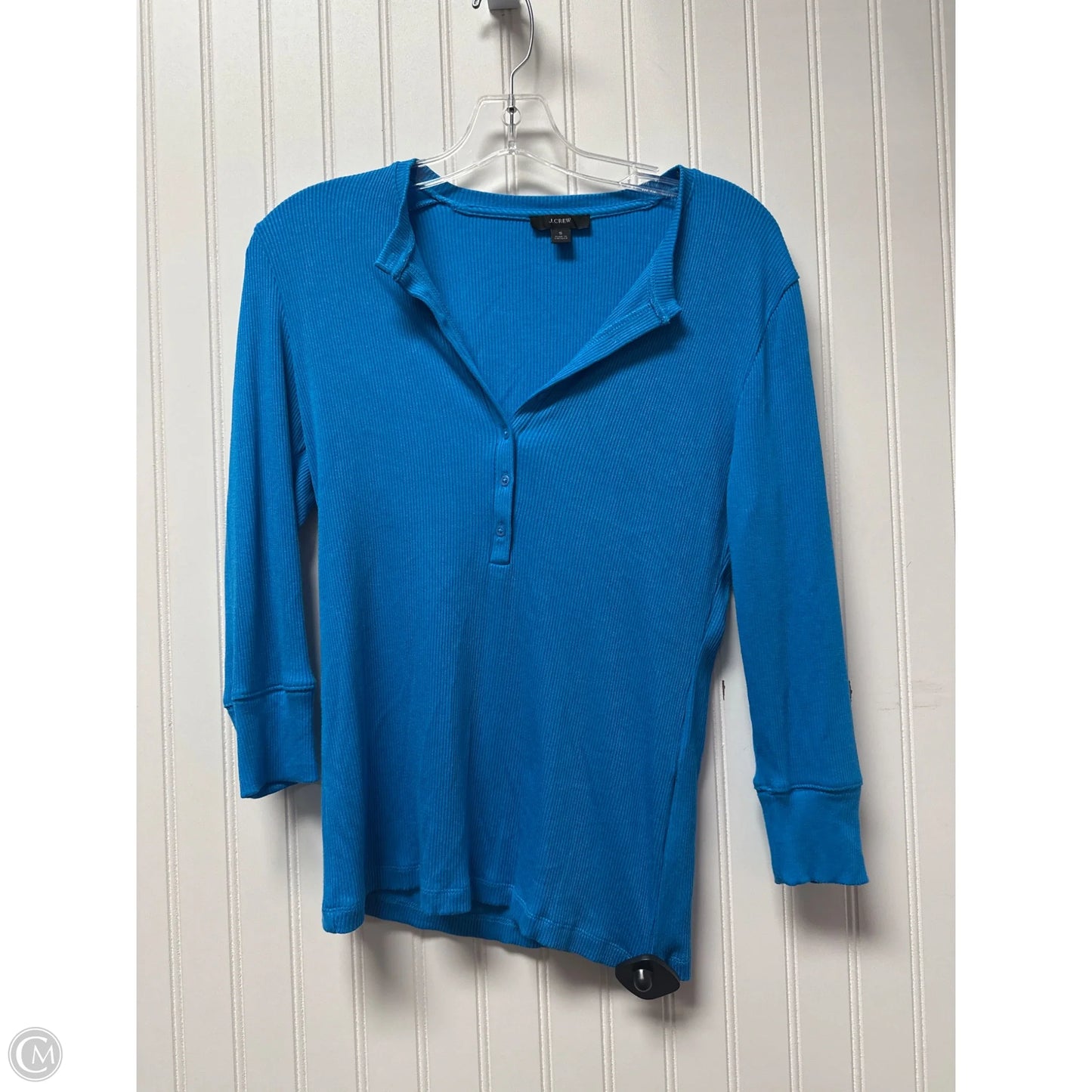 Top Long Sleeve By J. Crew In Blue, Size: S