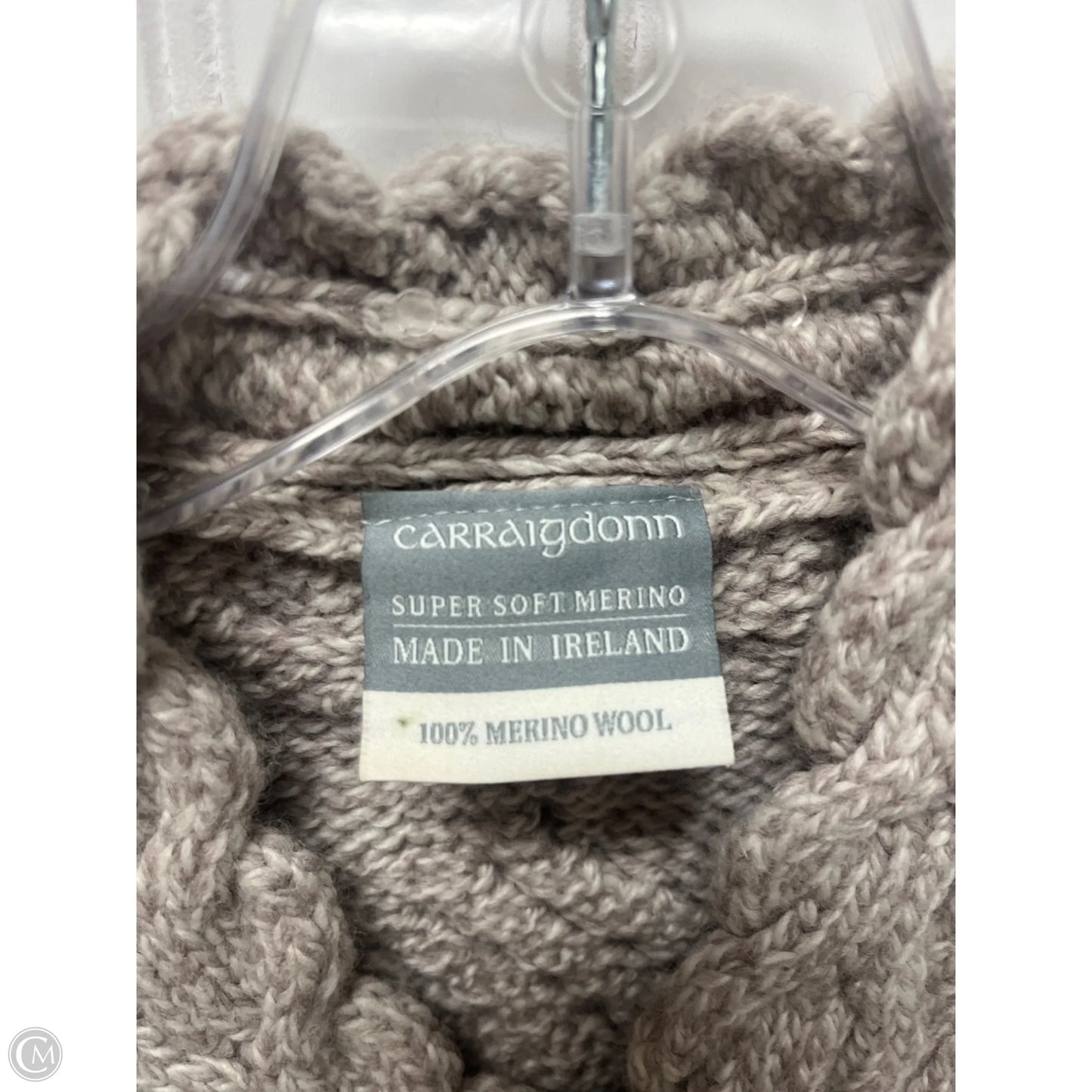 Sweater By Clothes Mentor In Grey, Size: L