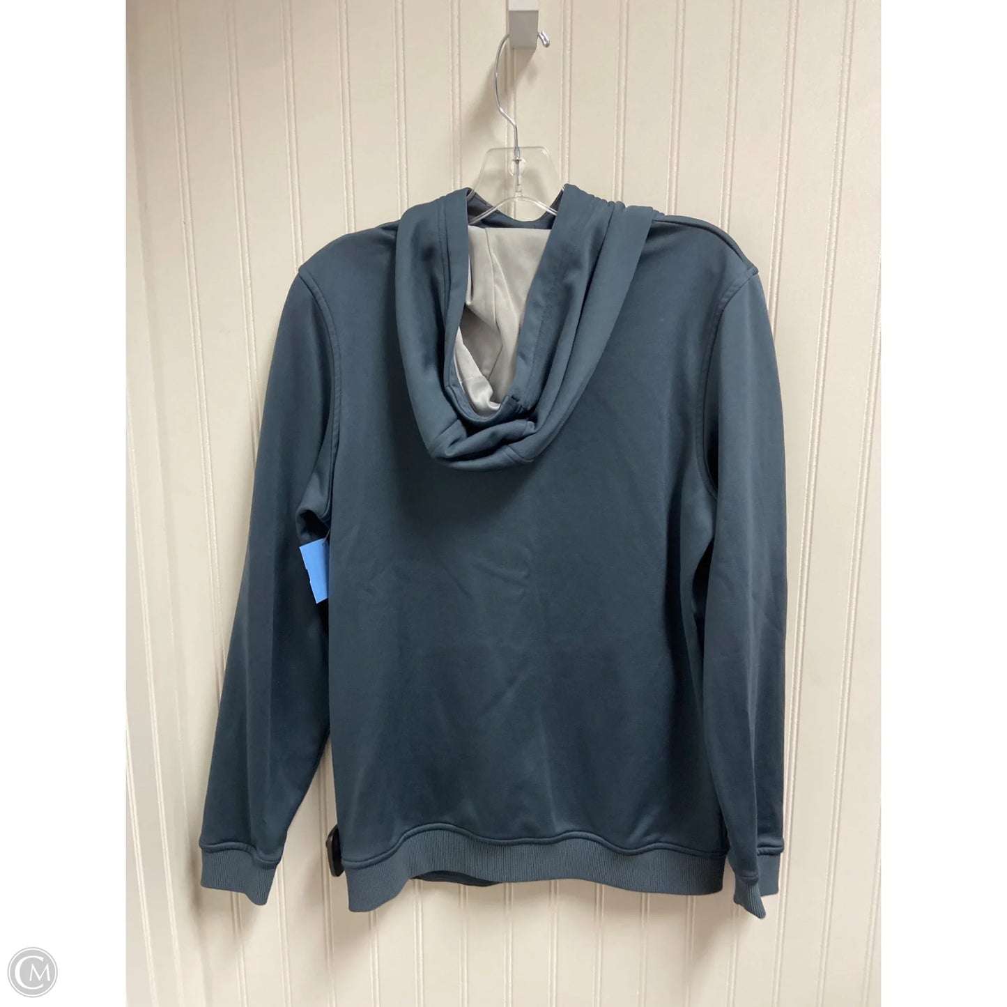 Athletic Sweatshirt Hoodie By Under Armour In Blue, Size: S