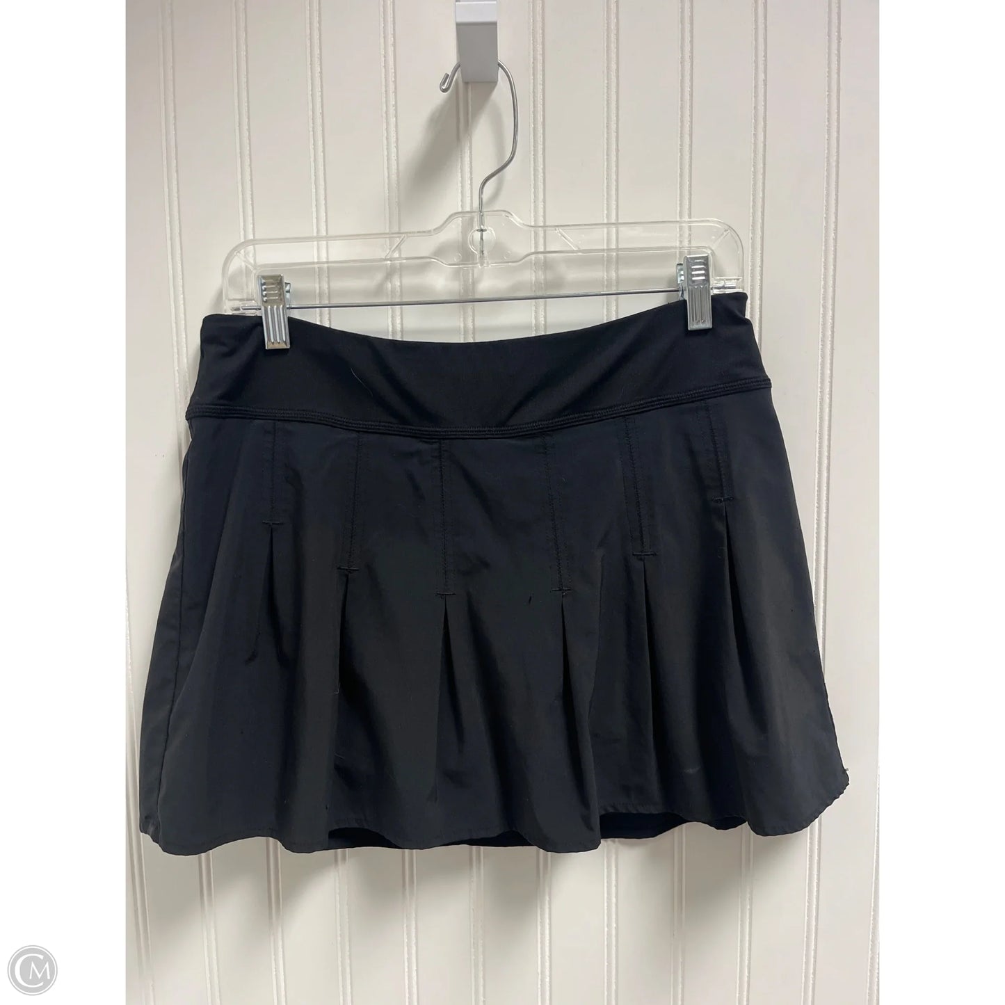 Athletic Skort By Athleta In Black, Size: M