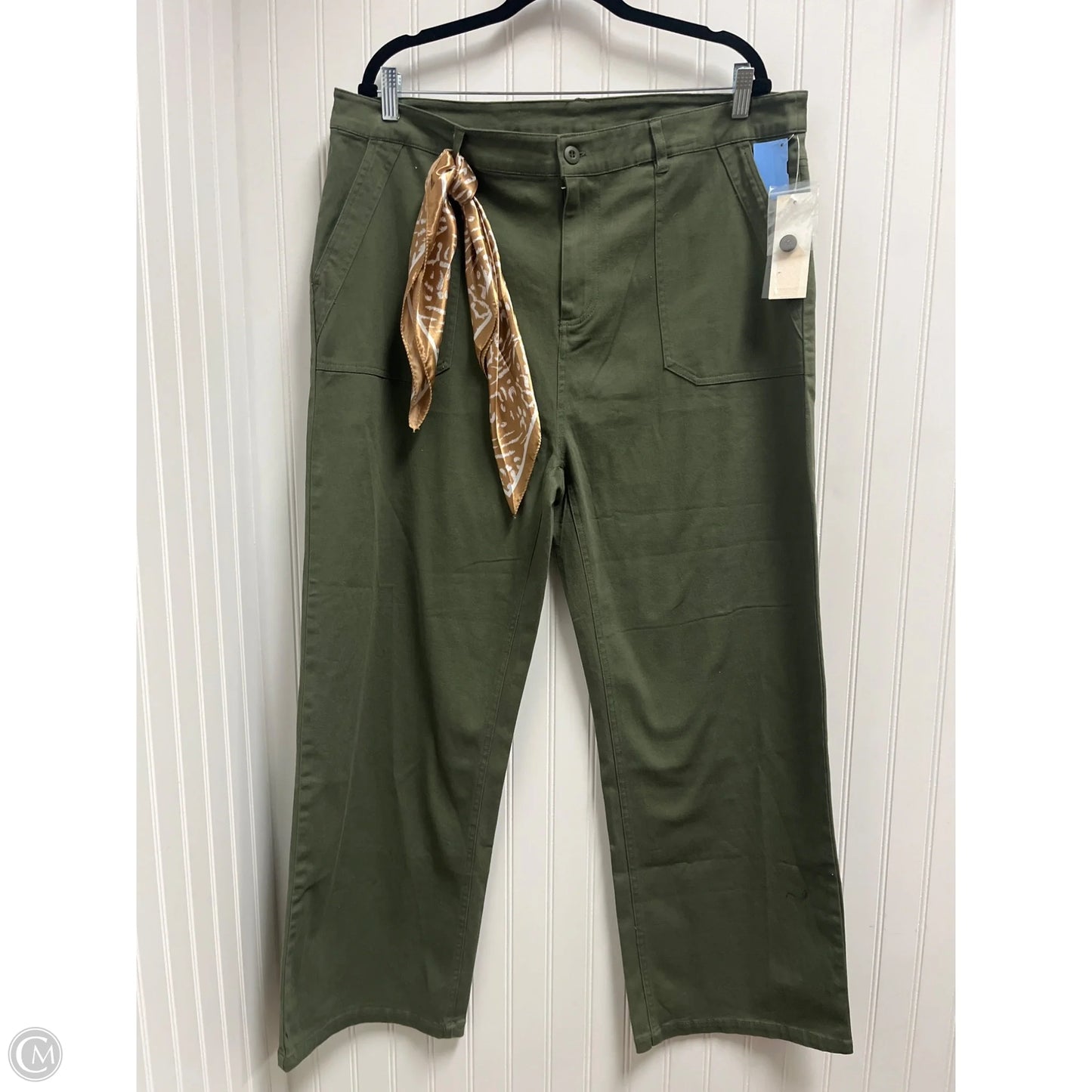 Pants Wide Leg By Nanette By Nanette Lepore In Green, Size: 16