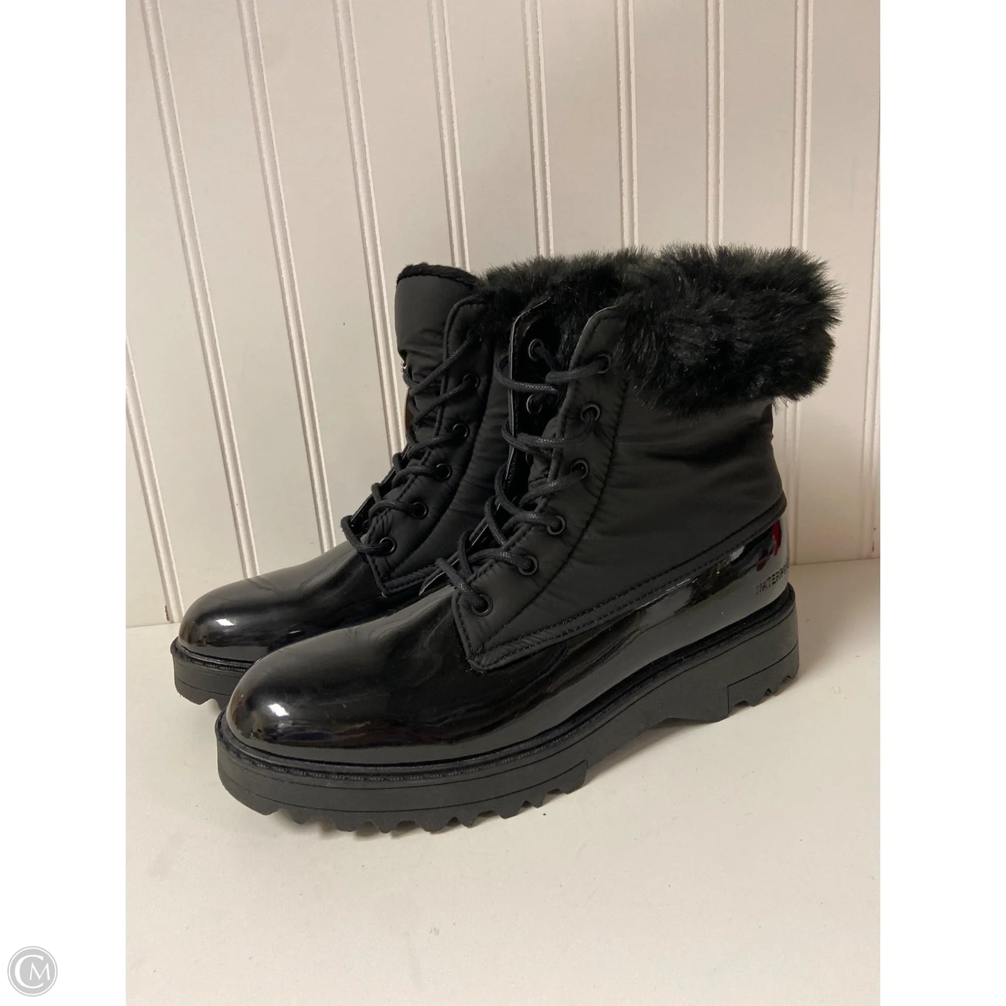 Boots Ankle Flats By Aldo In Black, Size: 9