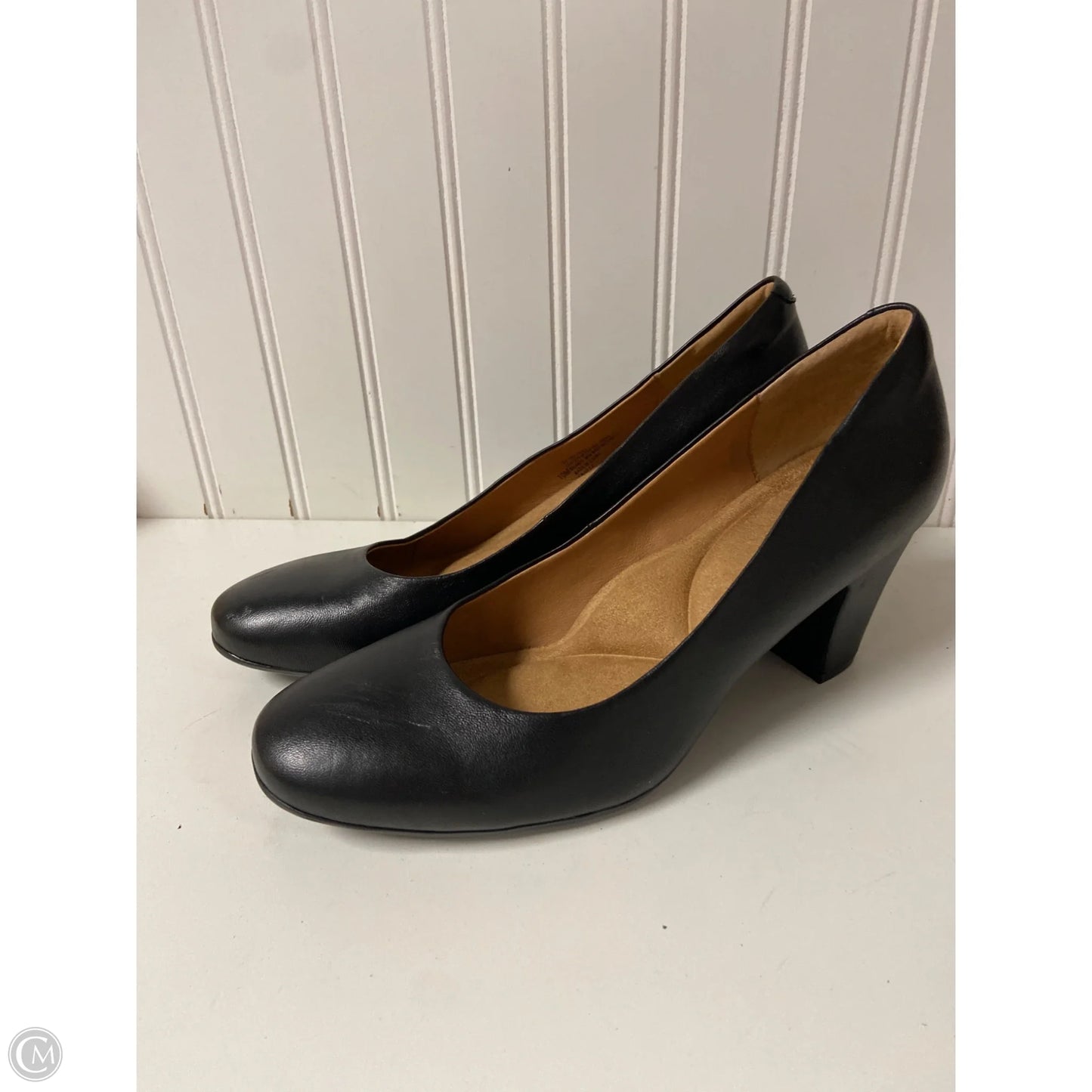 Shoes Heels Block By Sofft In Black, Size: 10