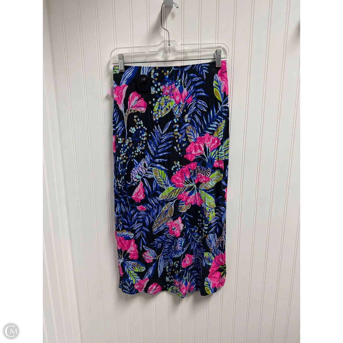 Skirt Designer By Lilly Pulitzer In Black & Blue, Size: 2