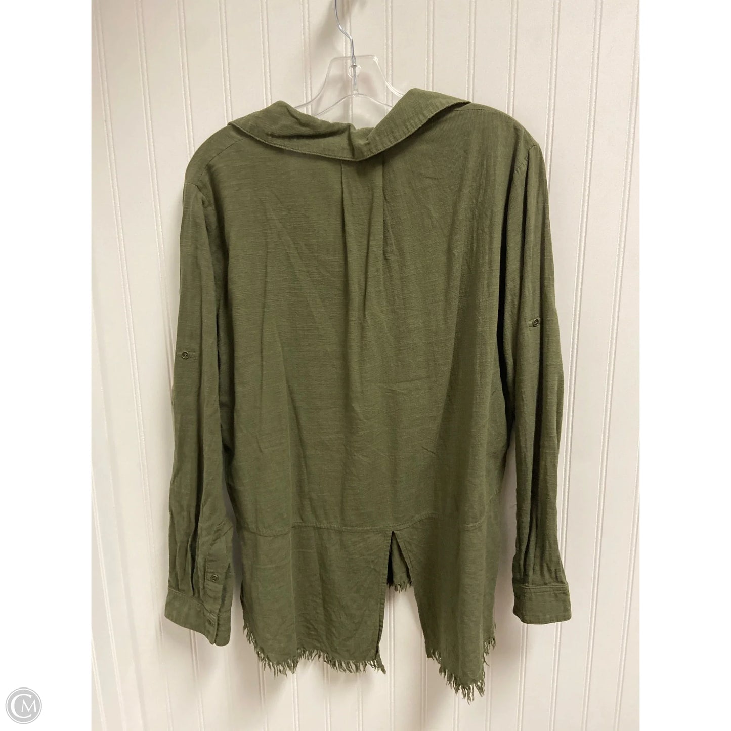 Top Long Sleeve By Umgee In Green, Size: M