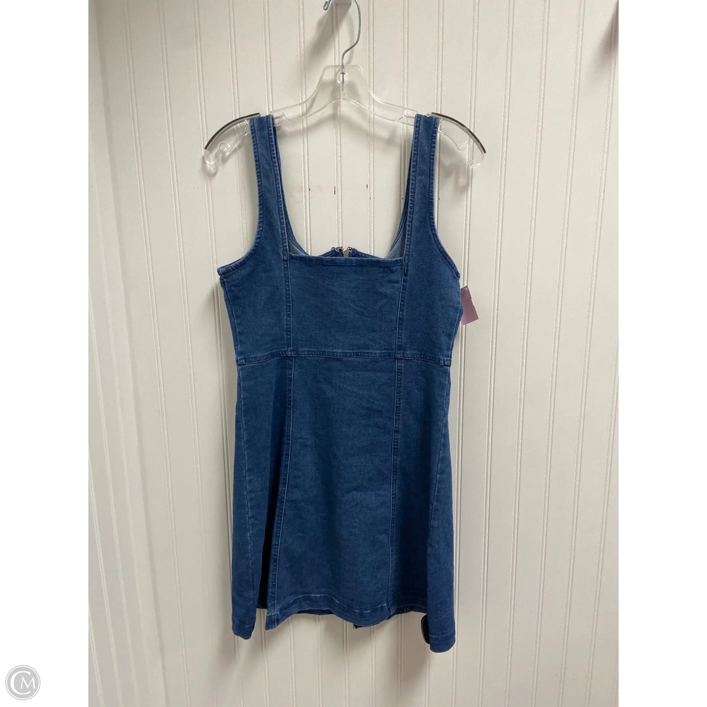 Dress Casual Short By Clothes Mentor In Blue Denim, Size: M