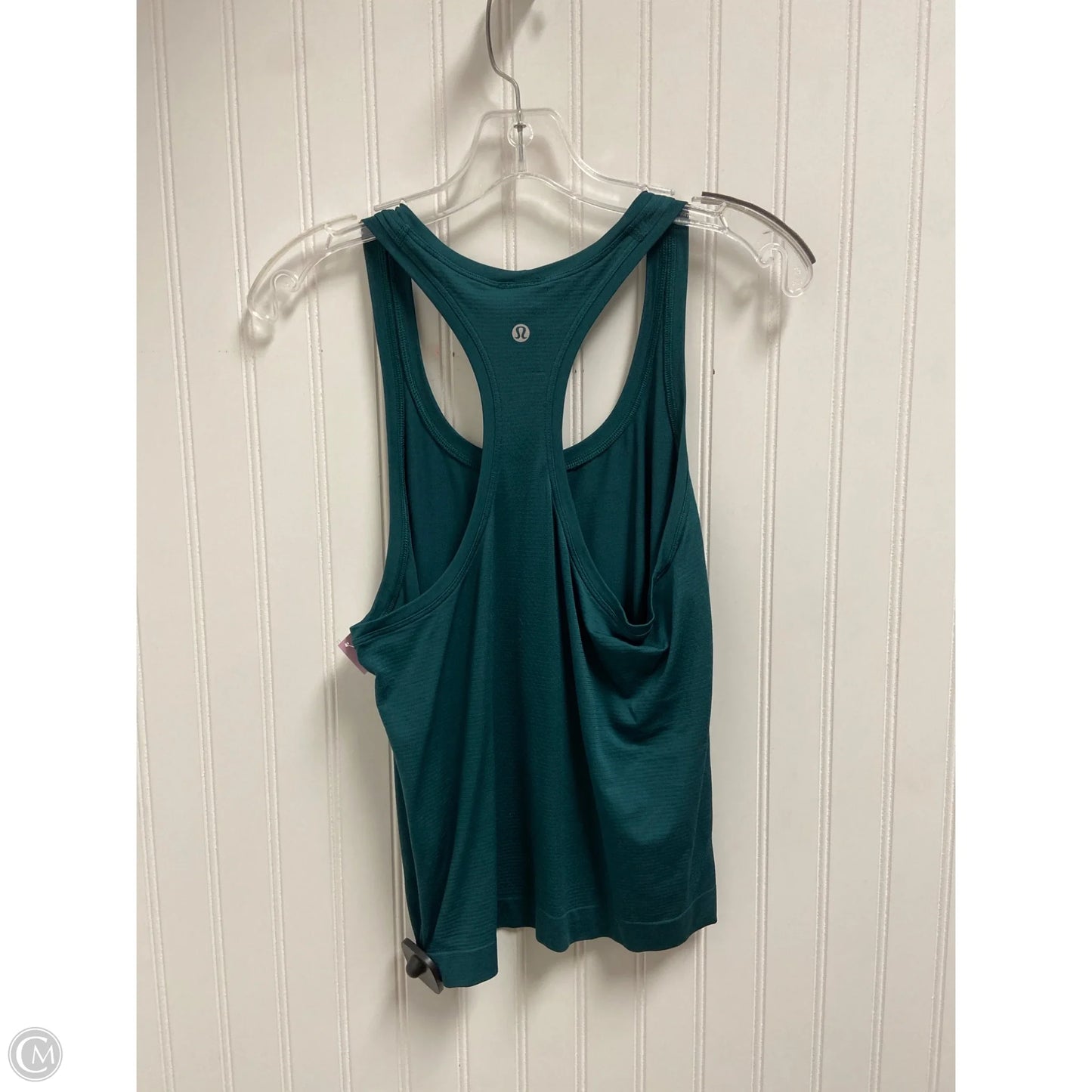 Athletic Tank Top By Lululemon In Teal, Size: M