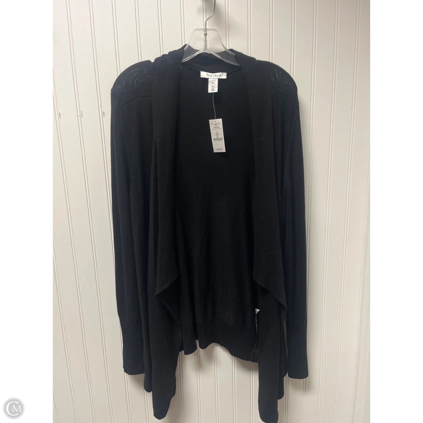 Sweater Cardigan By White House Black Market In Black, Size: Xl