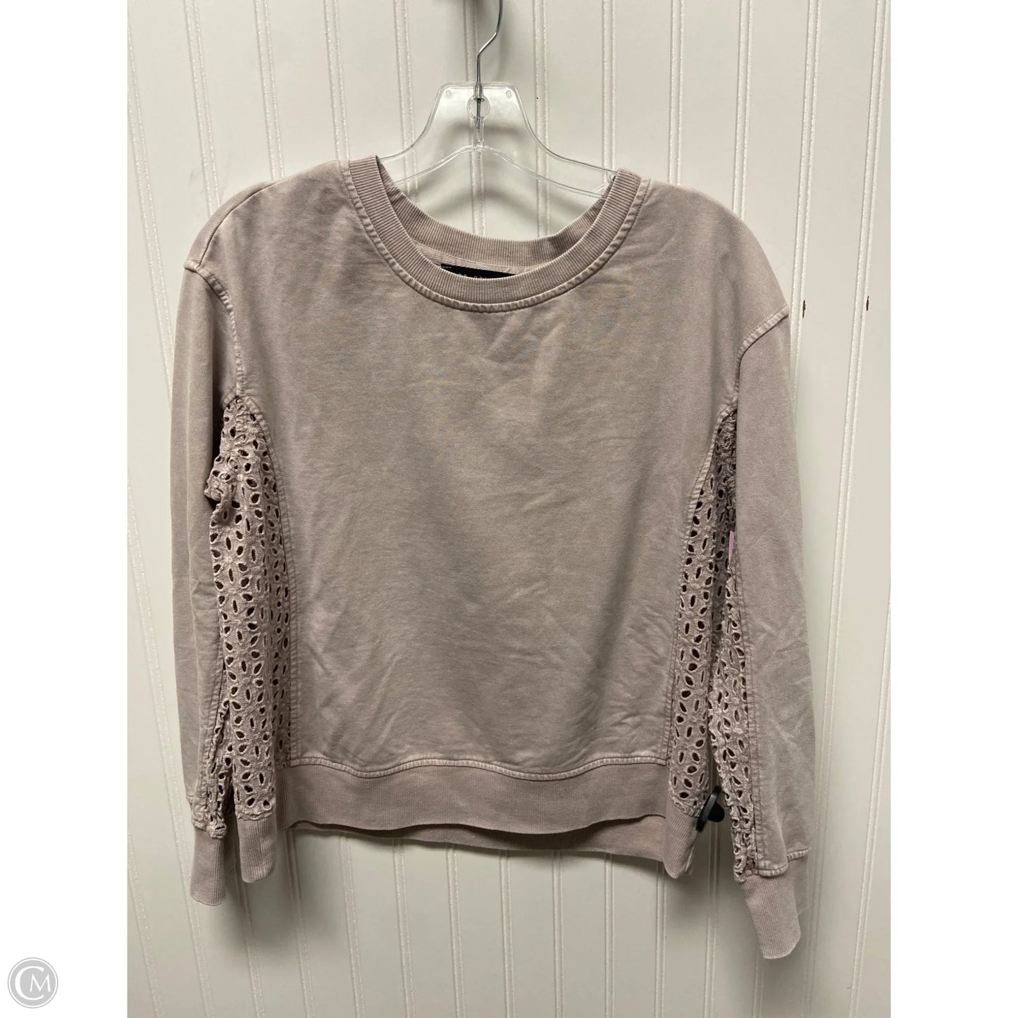 Top Long Sleeve By Jane And Delancey In Pink, Size: S