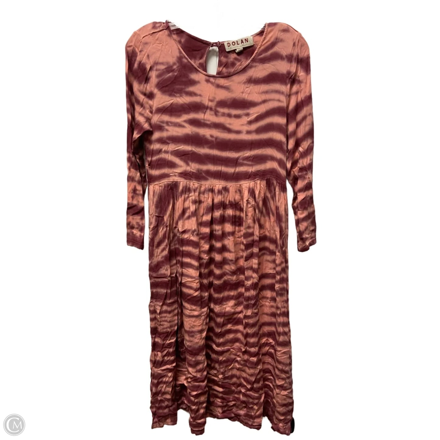 Dress Casual Maxi By Dolan Left Coast In Tie Dye Print, Size: Xsp