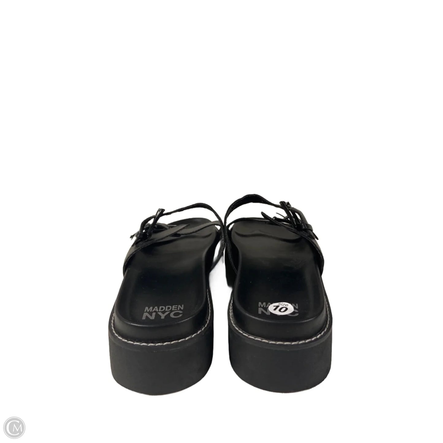 Sandals Flats By Madden Nyc In Black, Size: 10
