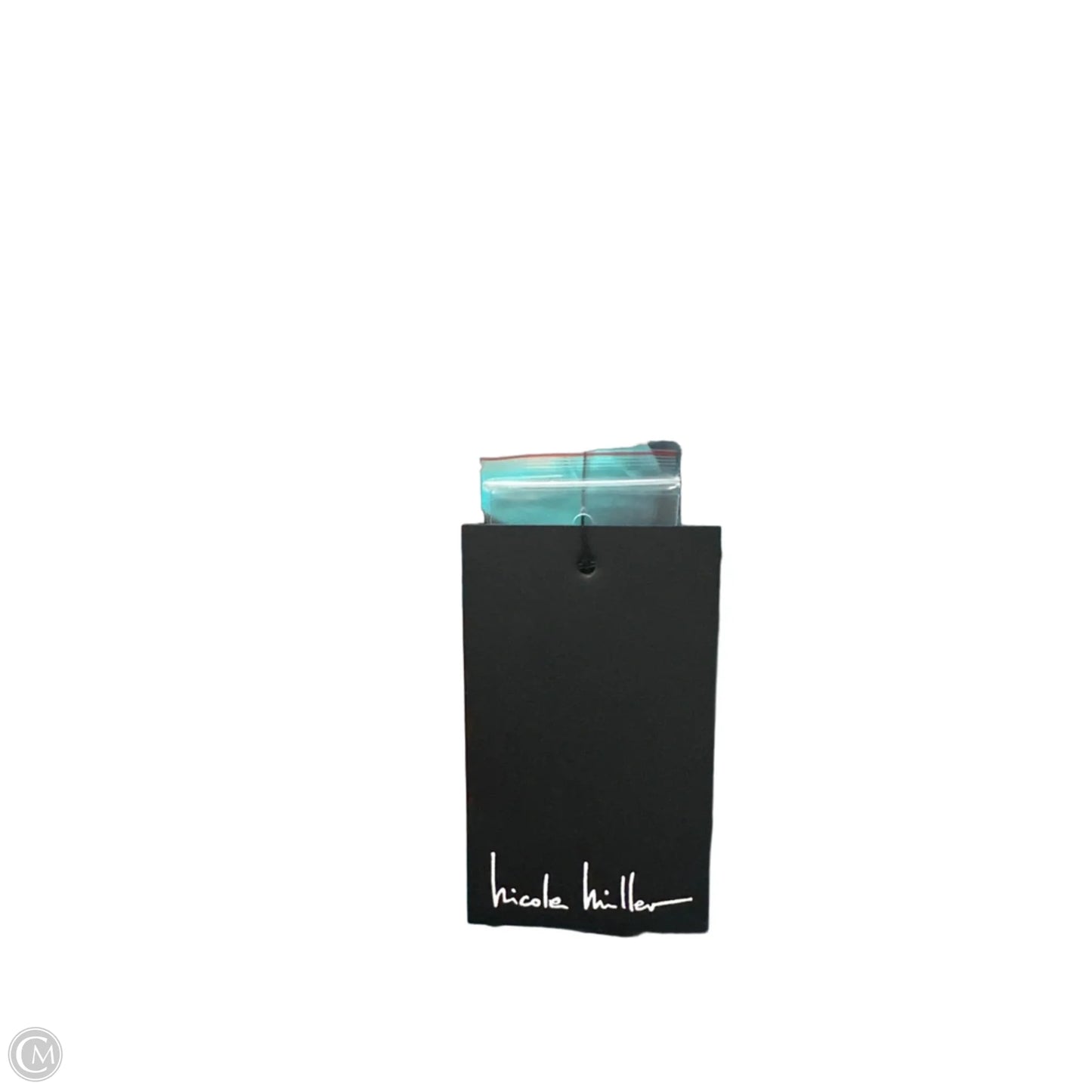 Top Short Sleeve By Nicole Miller In Teal, Size: S