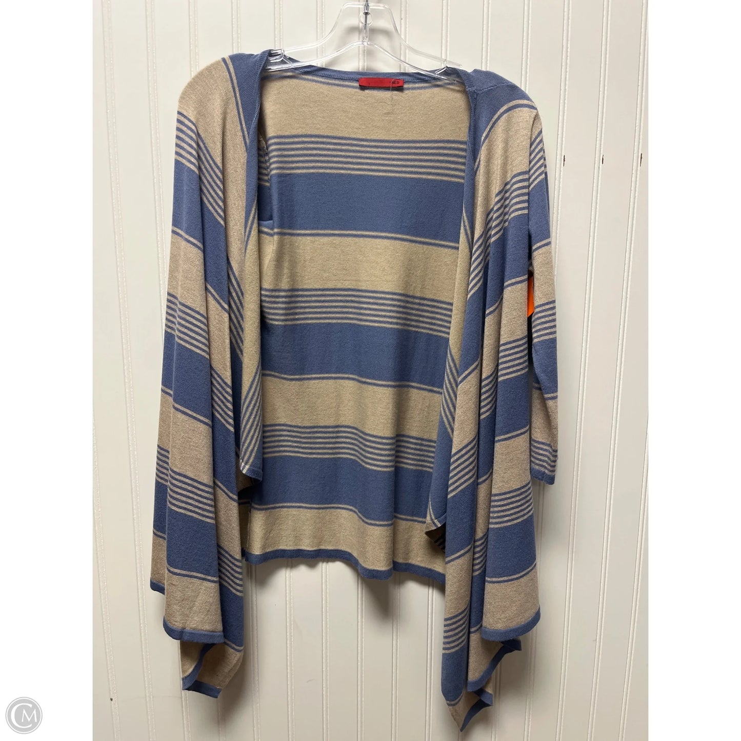Cardigan By Red In Blue & Brown, Size: S