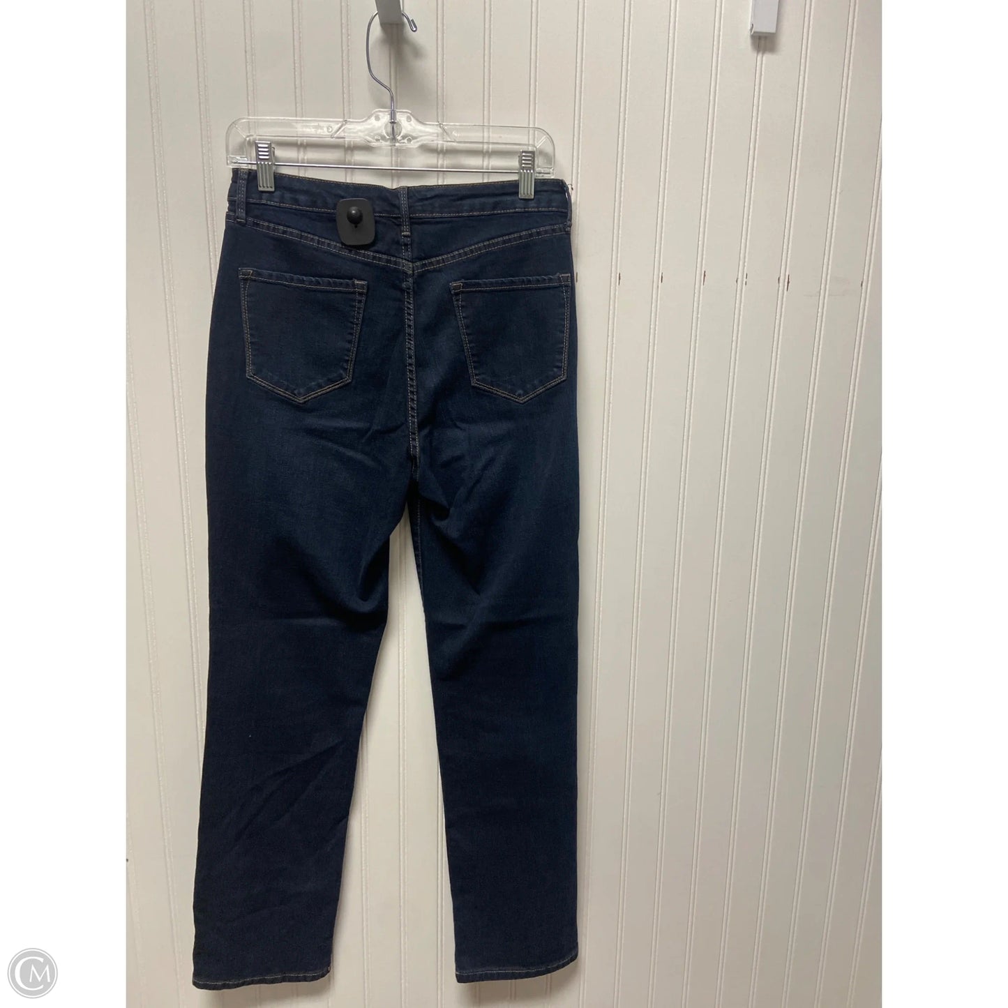 Jeans Straight By Nine West In Blue Denim, Size: 8