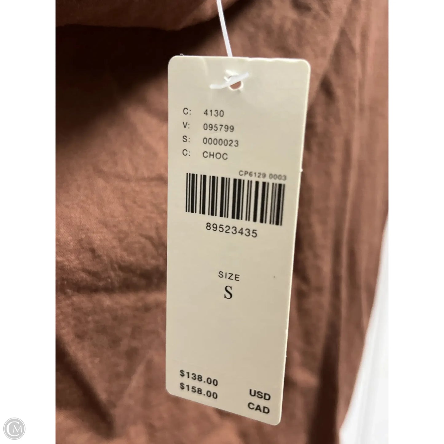 Dress Casual Midi By Anthropologie In Brown, Size: S