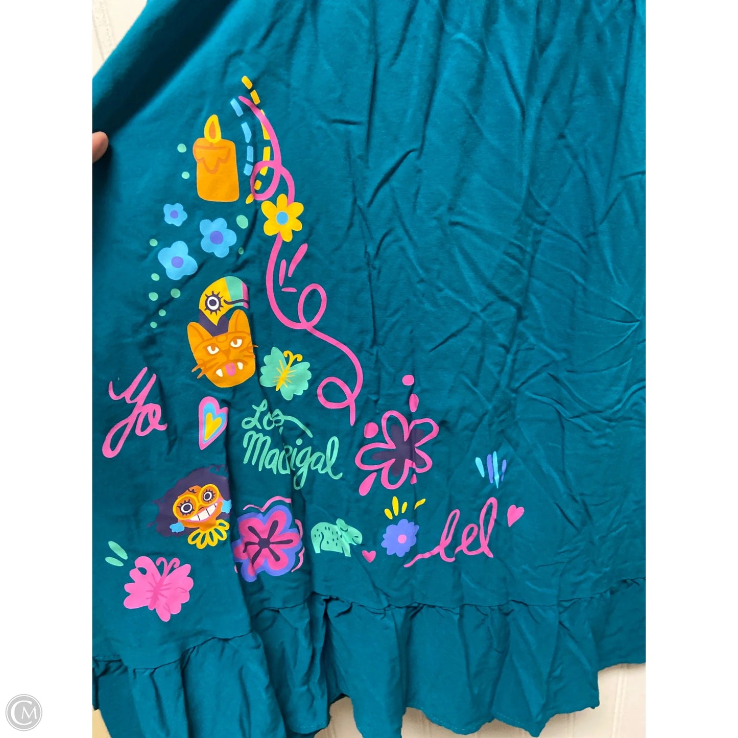 Skirt Midi By Disney Store In Teal, Size: 4x