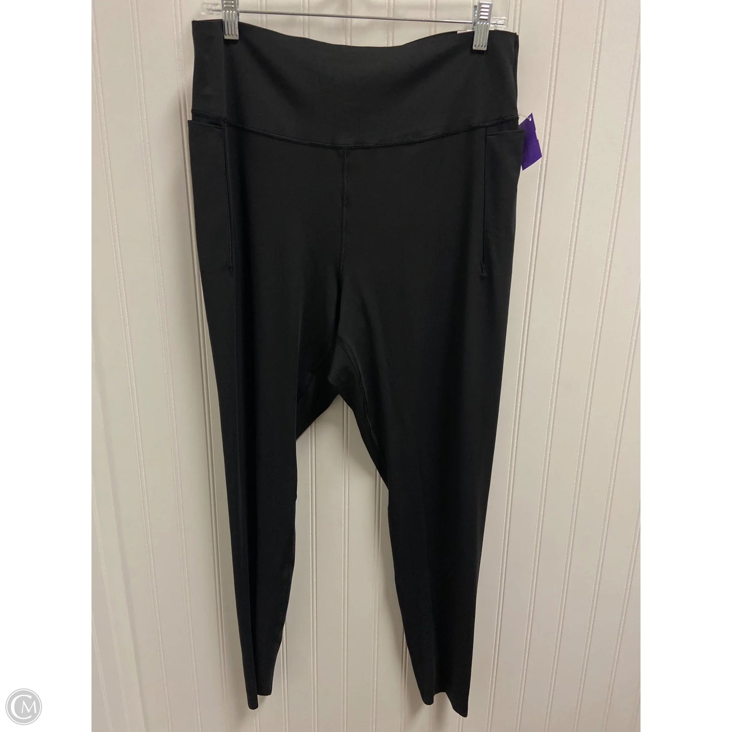 Athletic Leggings By Pink In Black, Size: 1x