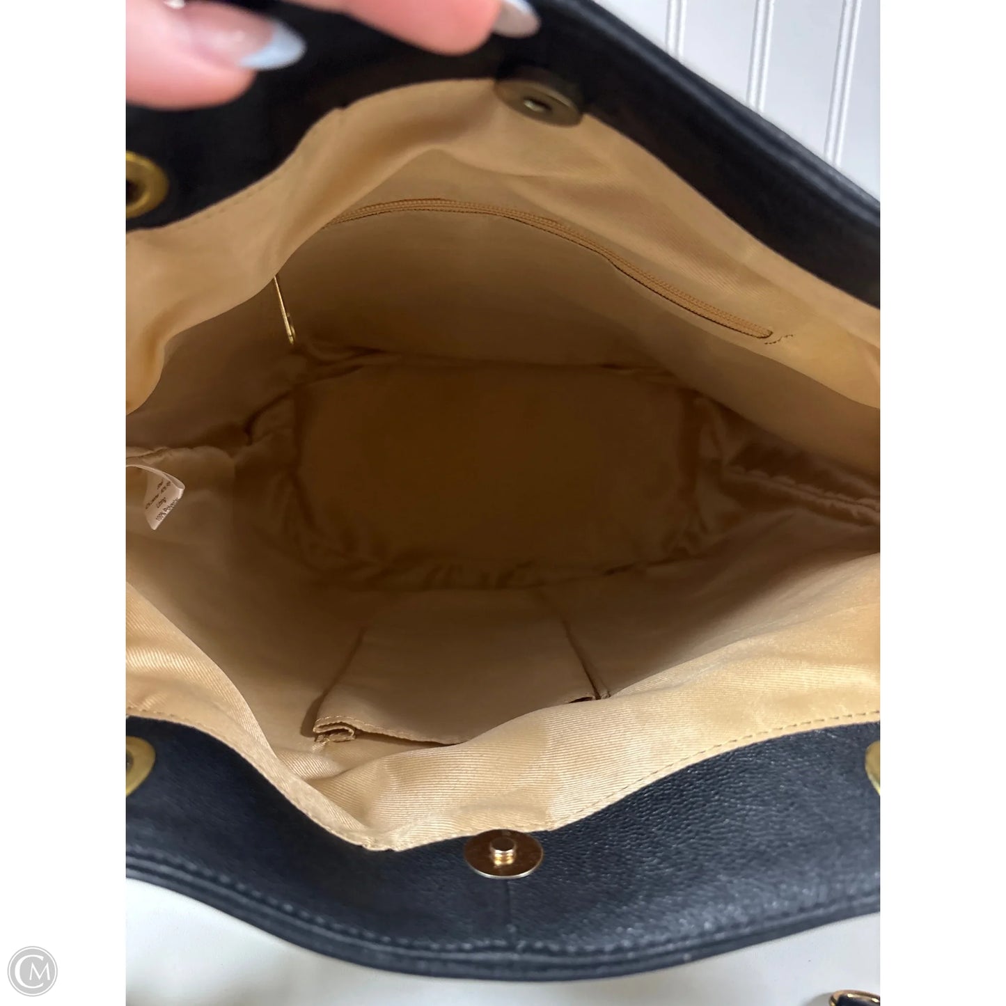 Handbag Leather By Clothes Mentor, Size: Medium