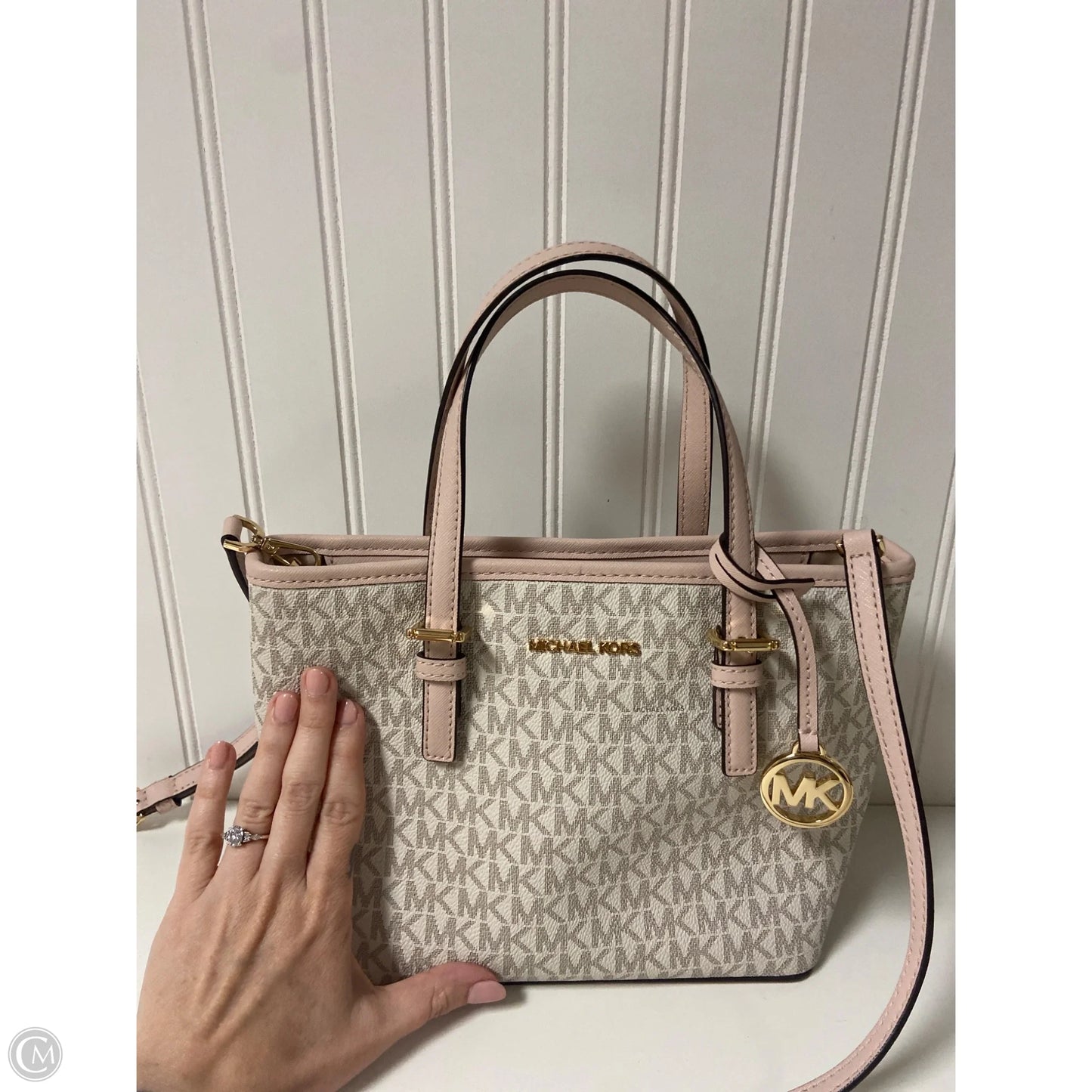 Handbag Designer By Michael Kors, Size: Medium