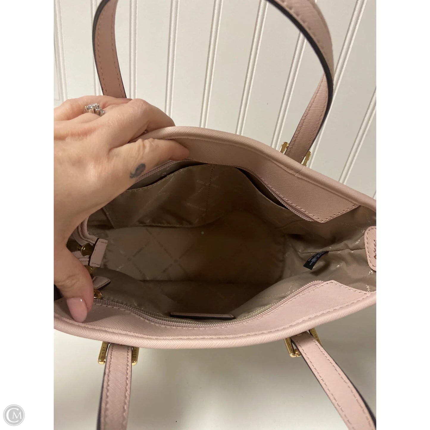 Handbag Designer By Michael Kors, Size: Medium