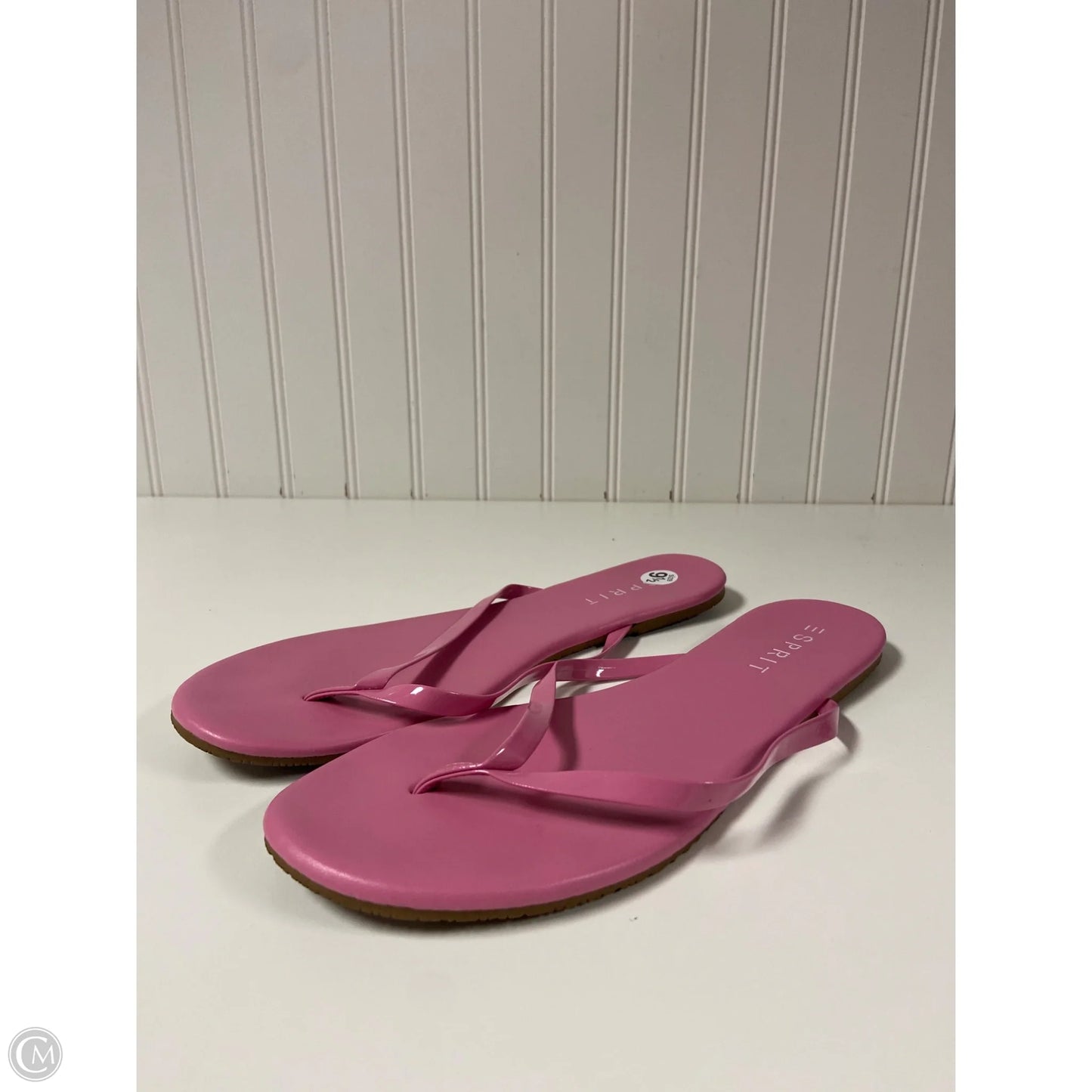 Sandals Flip Flops By Esprit In Pink, Size: 9.5