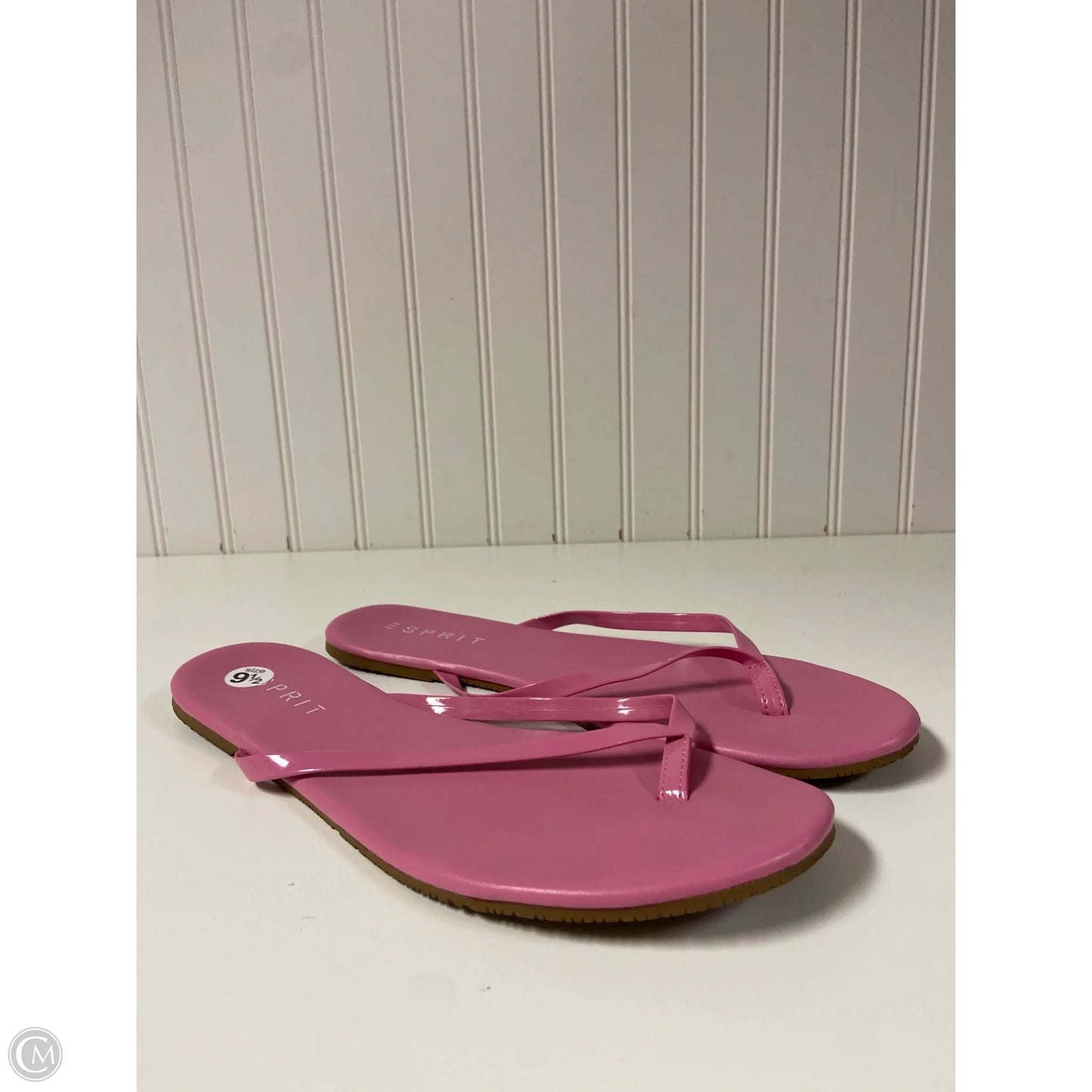 Sandals Flip Flops By Esprit In Pink, Size: 9.5