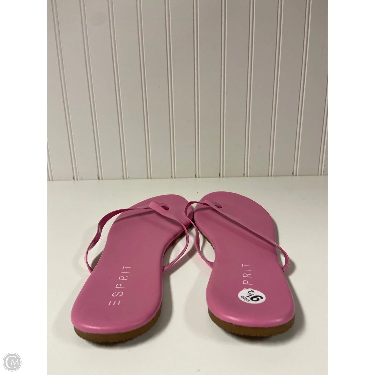 Sandals Flip Flops By Esprit In Pink, Size: 9.5