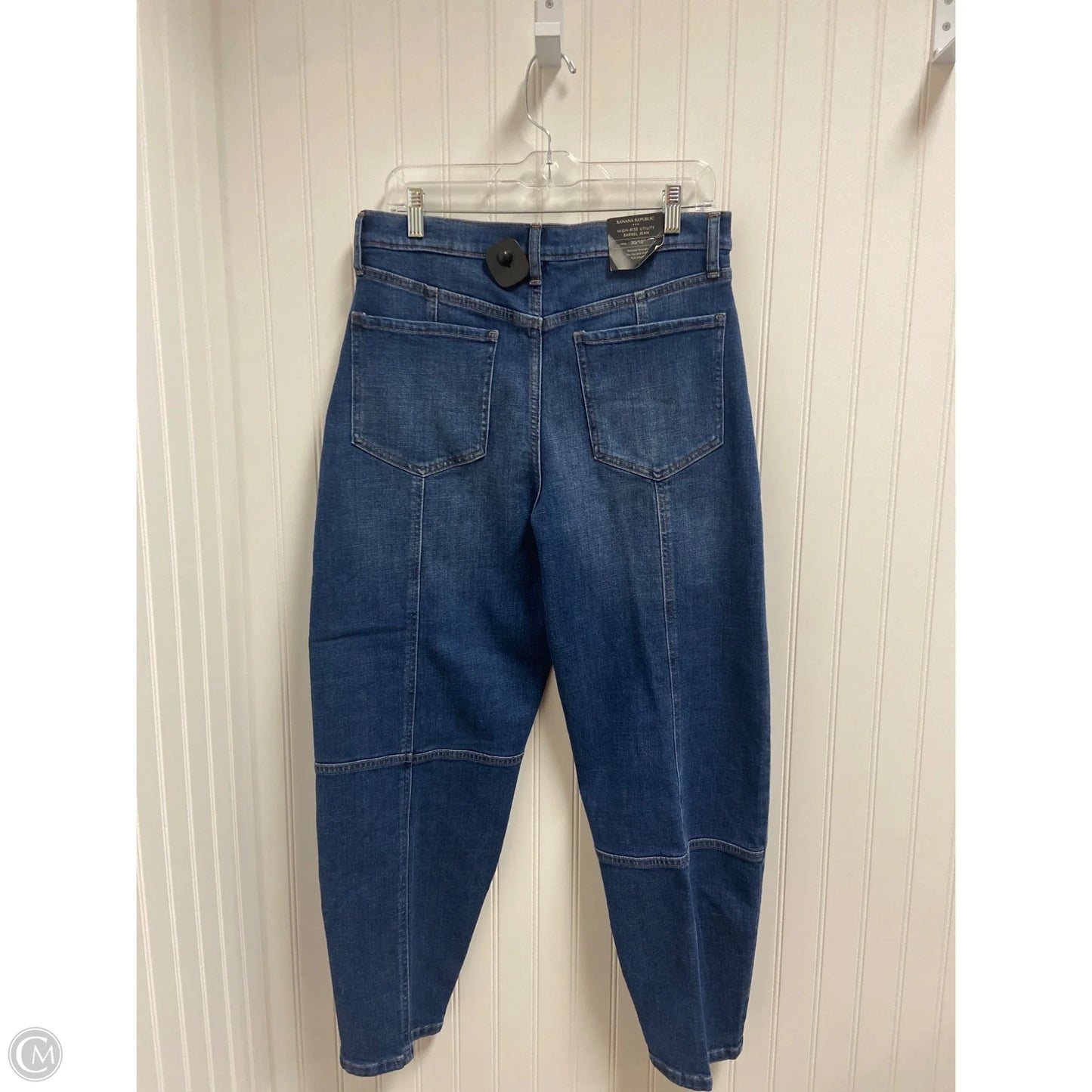 Jeans Boyfriend By Banana Republic In Blue Denim, Size: 10