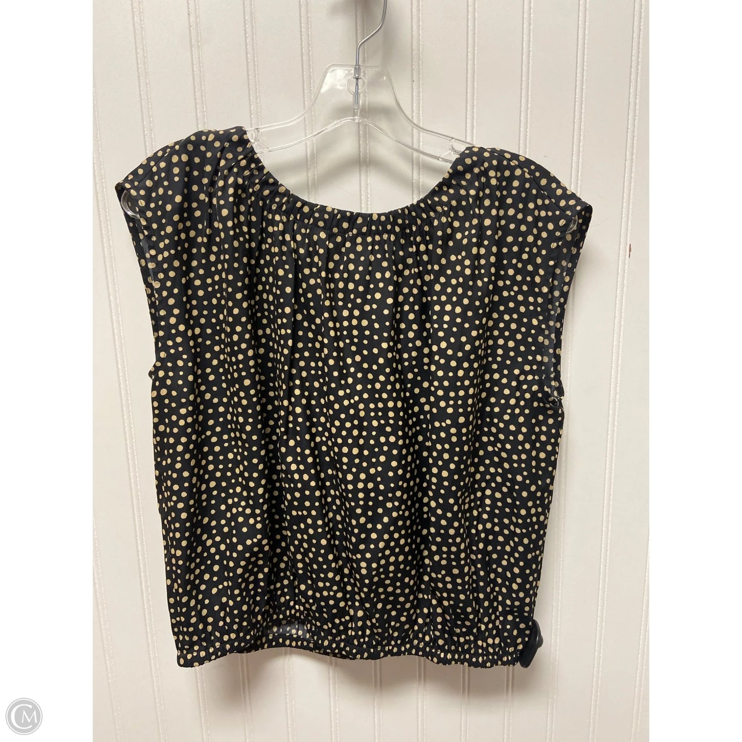 Top Sleeveless By Loft In Polkadot Pattern, Size: Sp