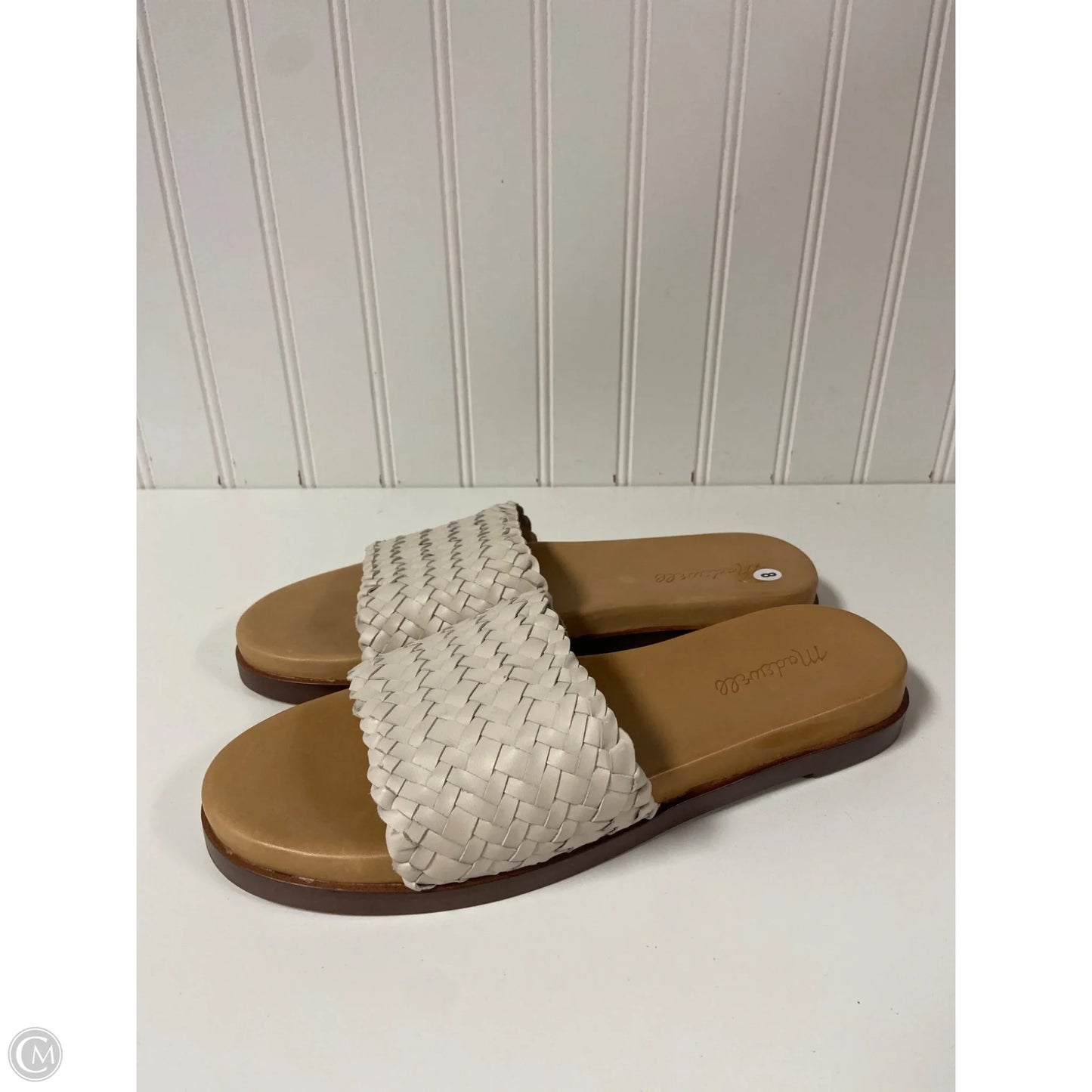 Sandals Flats By Madewell In Beige, Size: 8