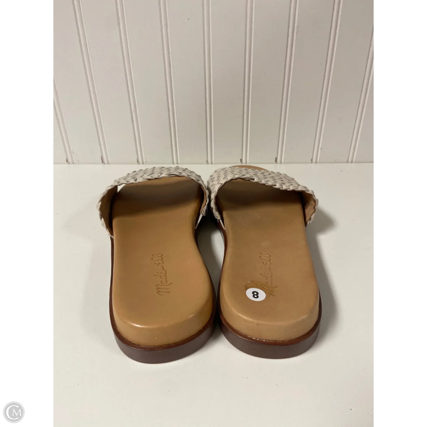 Sandals Flats By Madewell In Beige, Size: 8