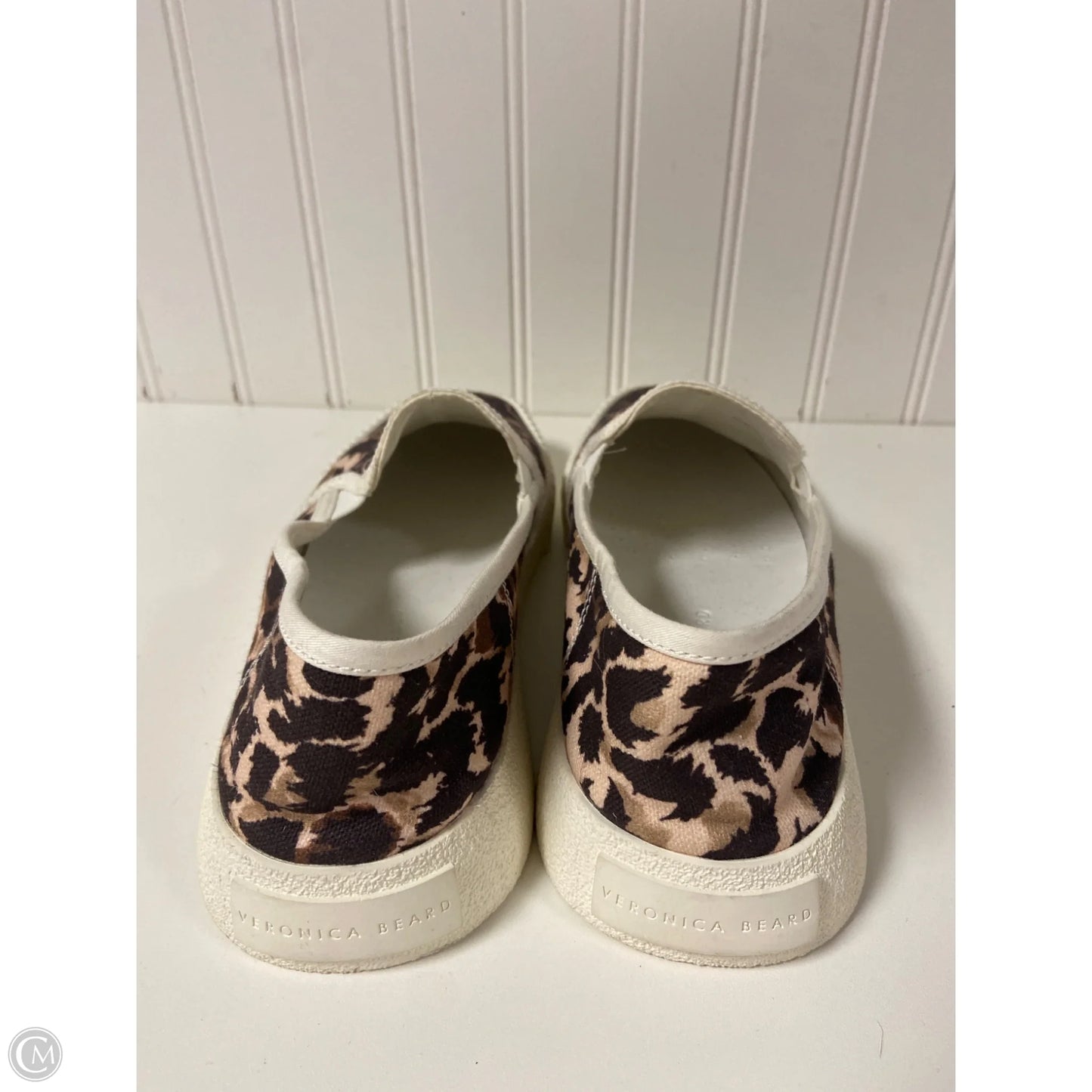 Shoes Flats By Veronica Beard In Animal Print, Size: 8