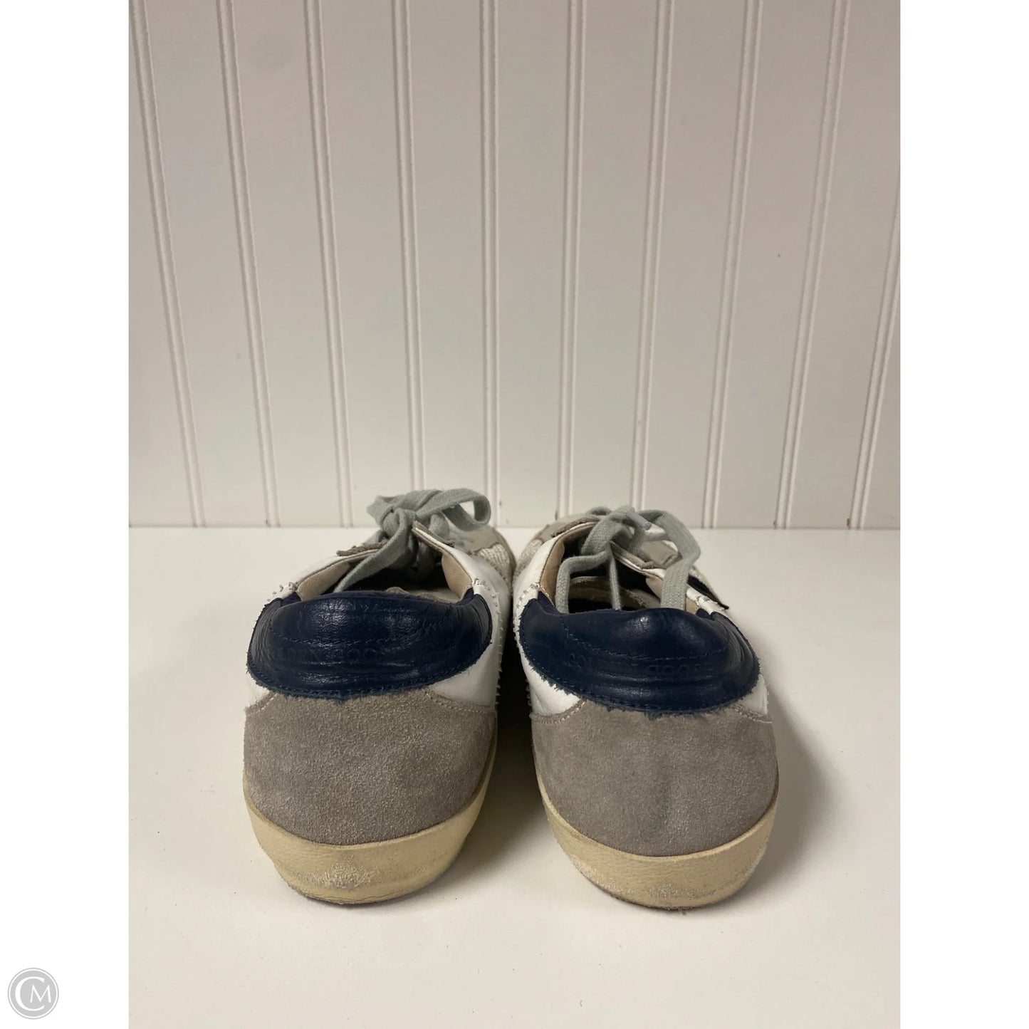 Shoes Luxury Designer By Golden Goose In Taupe, Size: 8.5 or 39